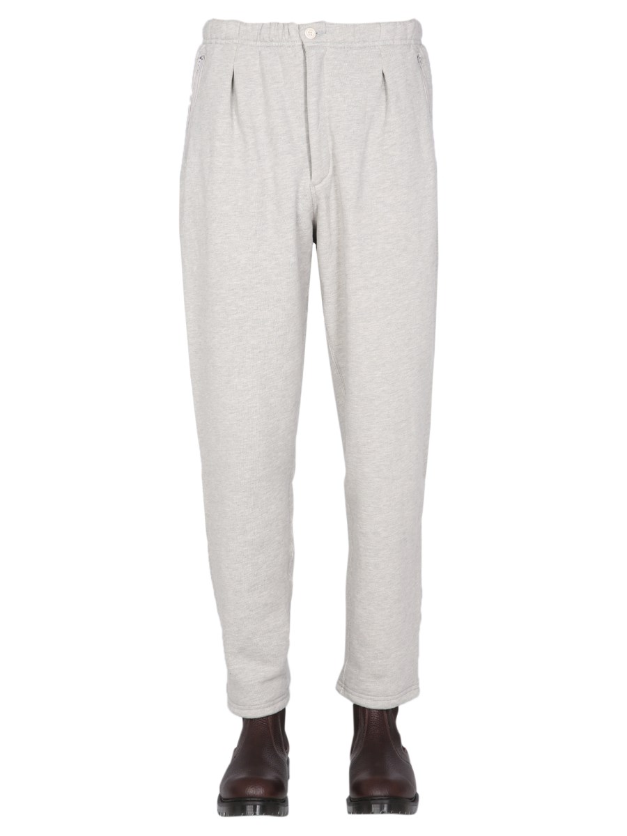 ENGINEERED GARMENTS - WIDE LEG COTTON JOGGING PANTS - Eleonora Bonucci