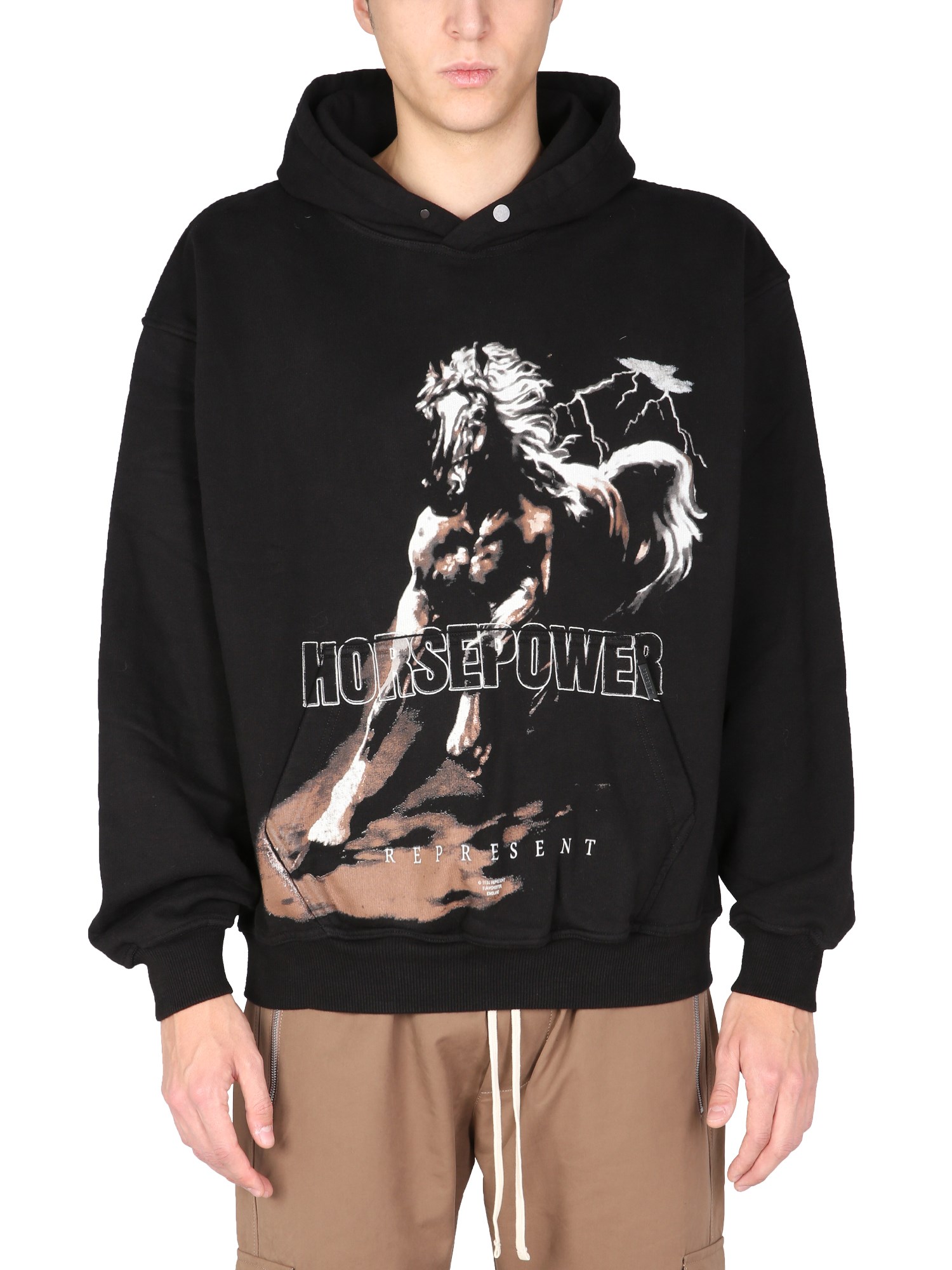 represent "horsepower" sweatshirt