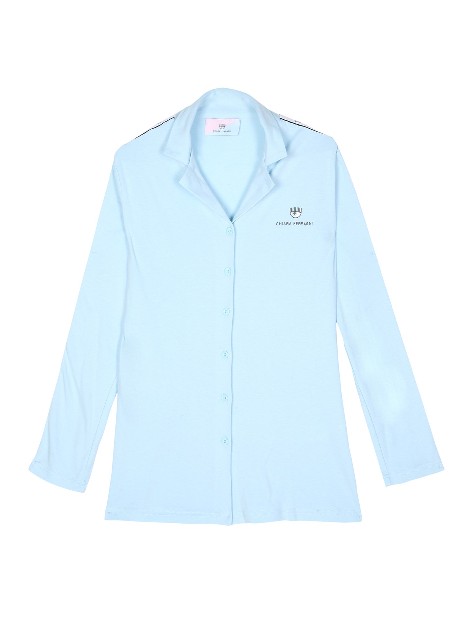 chiara ferragni pajamas with maxi logo