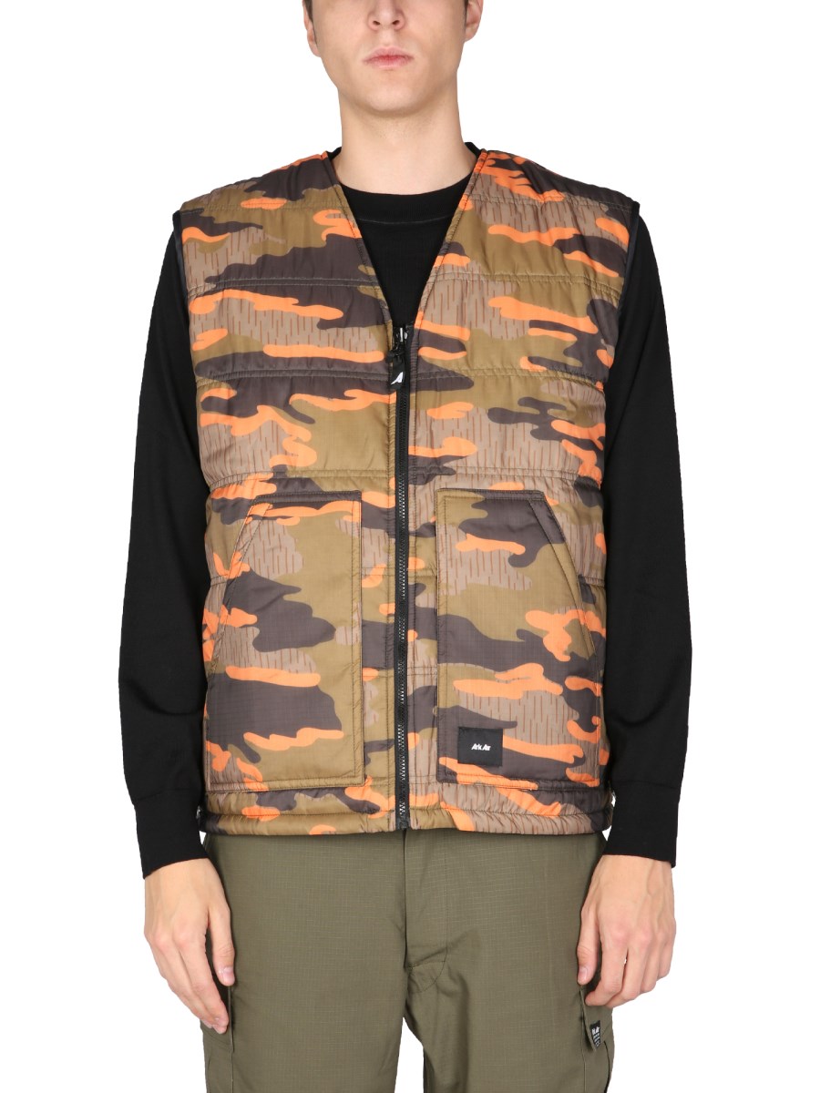 GILET TRAPUNTATO REVERSIBILE