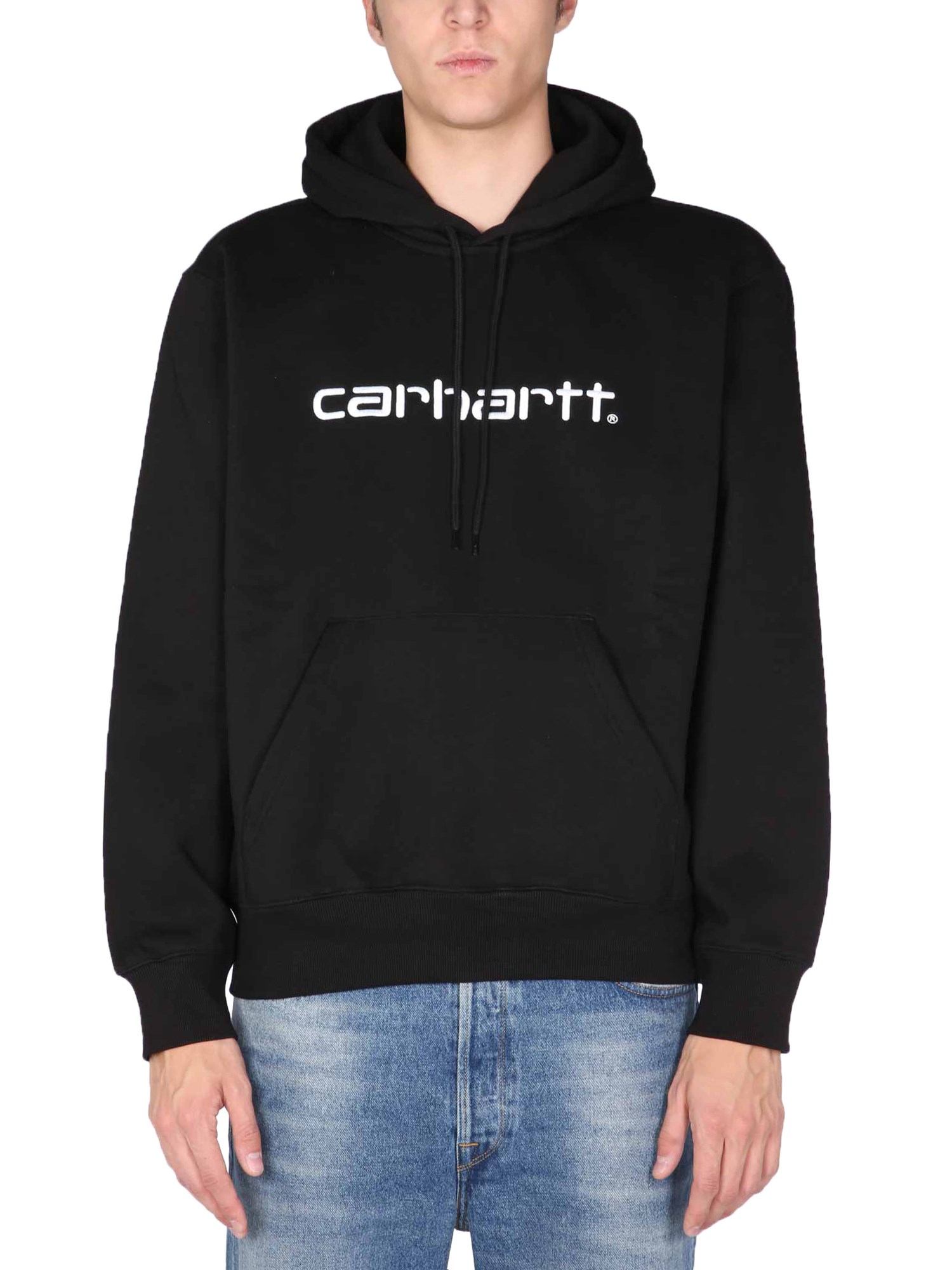 carhartt wip sweatshirt with embroidered logo