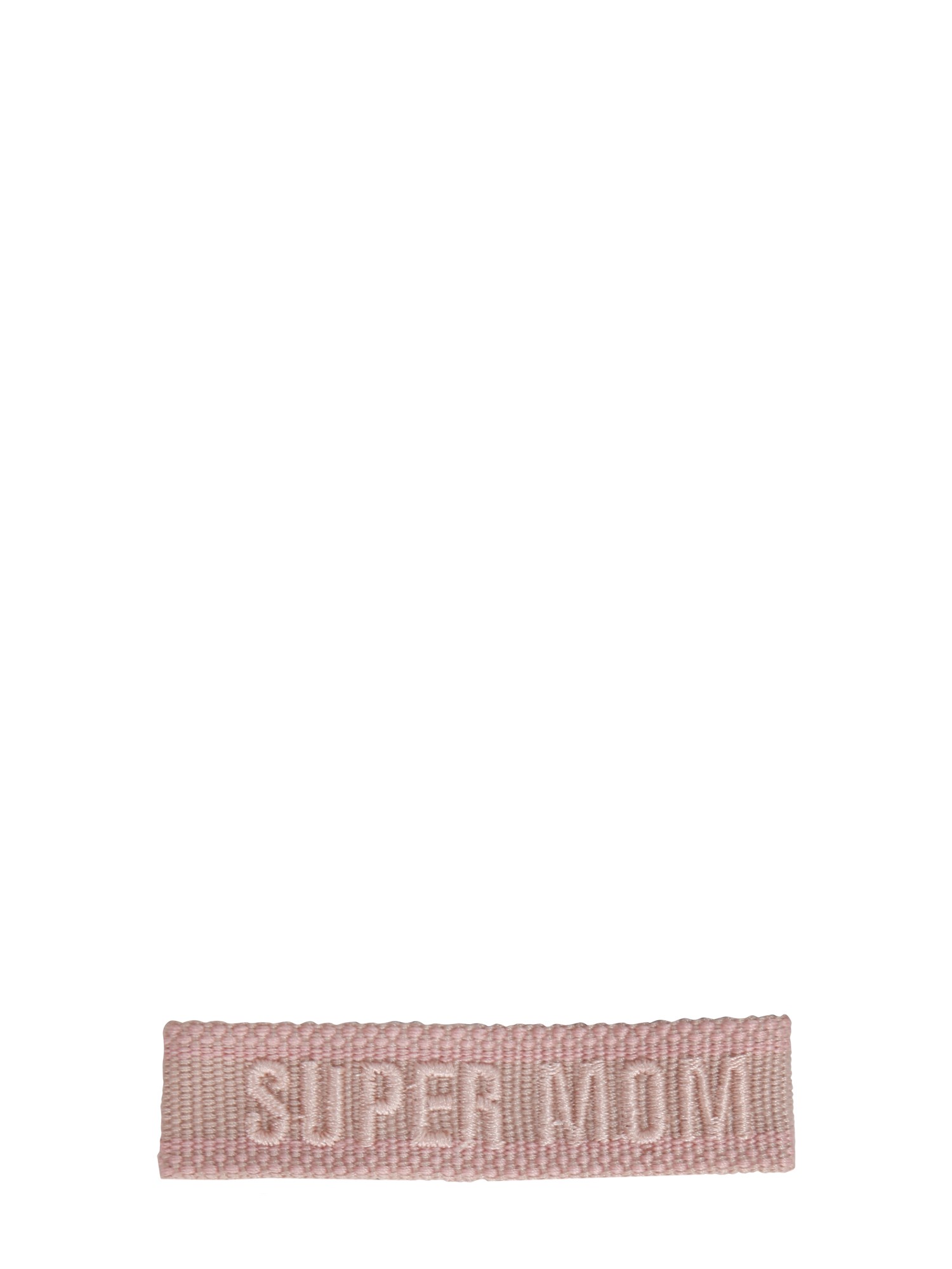 label k braided fabric bracelet