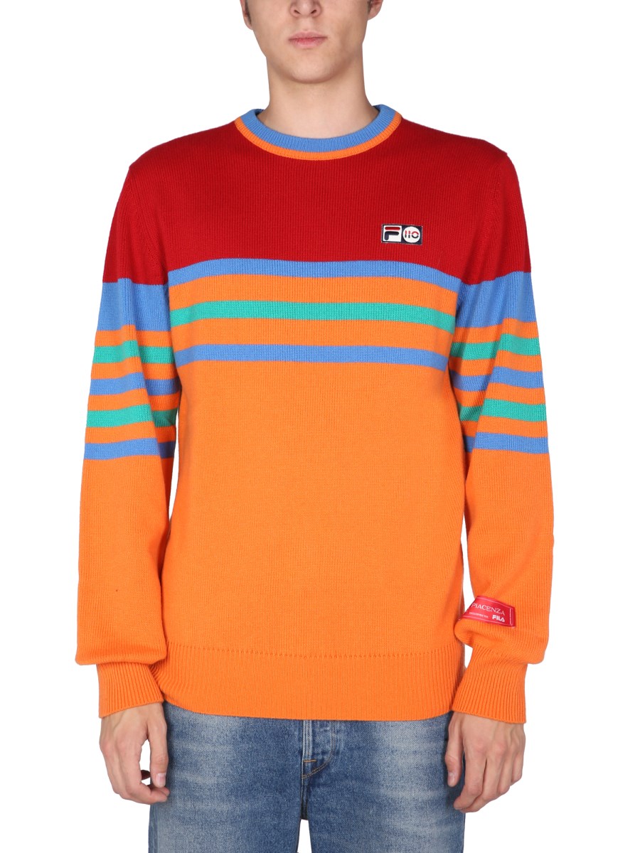 Fila cheap striped sweater