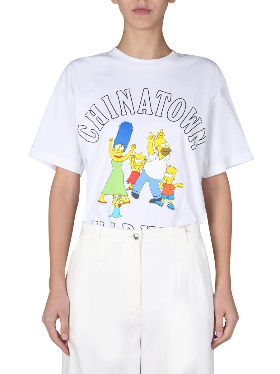 Off white x outlet simpsons tee