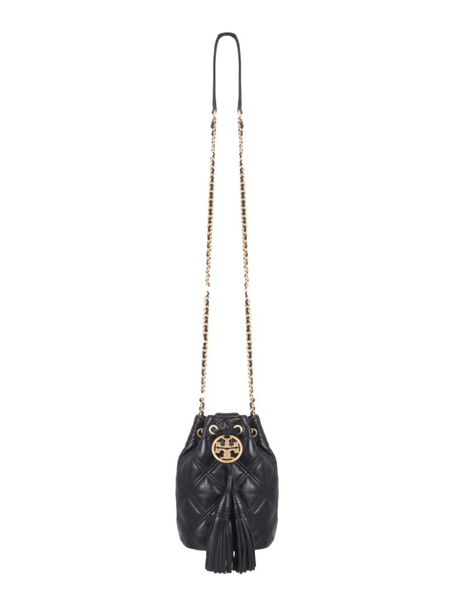 Tory burch mini hot sale fleming bucket bag