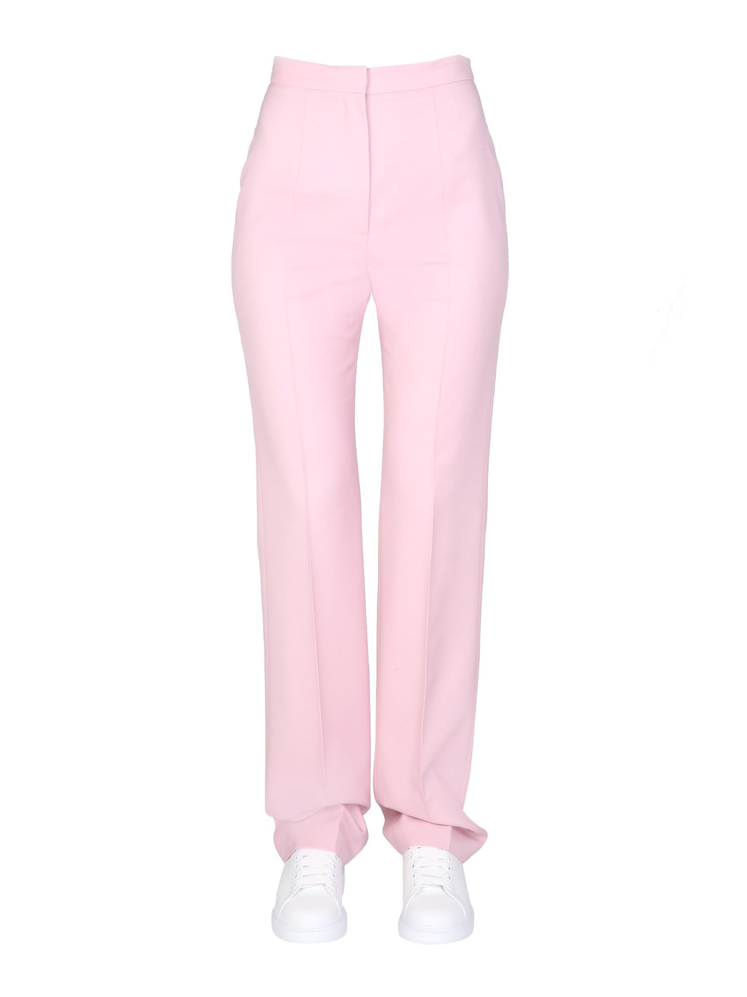 alexander mcqueen straight leg trousers