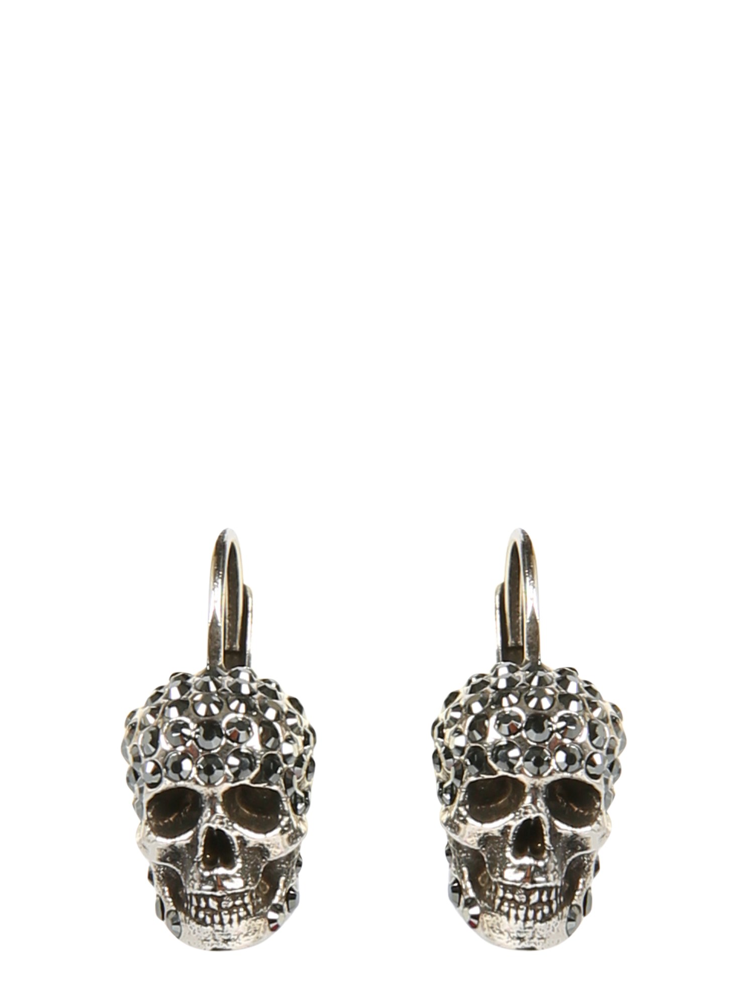 alexander mcqueen skull earrings