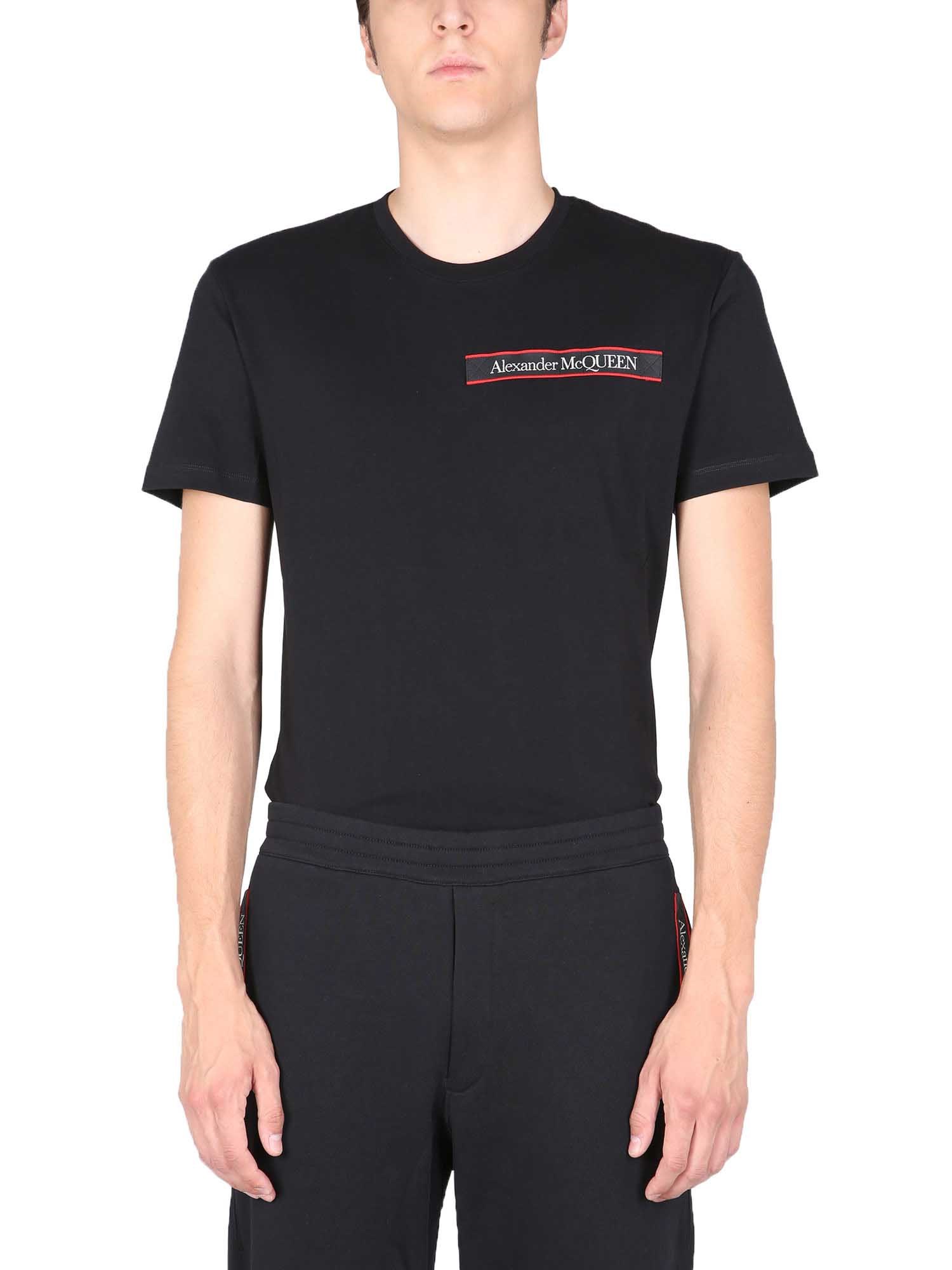 alexander mcqueen crew neck t-shirt