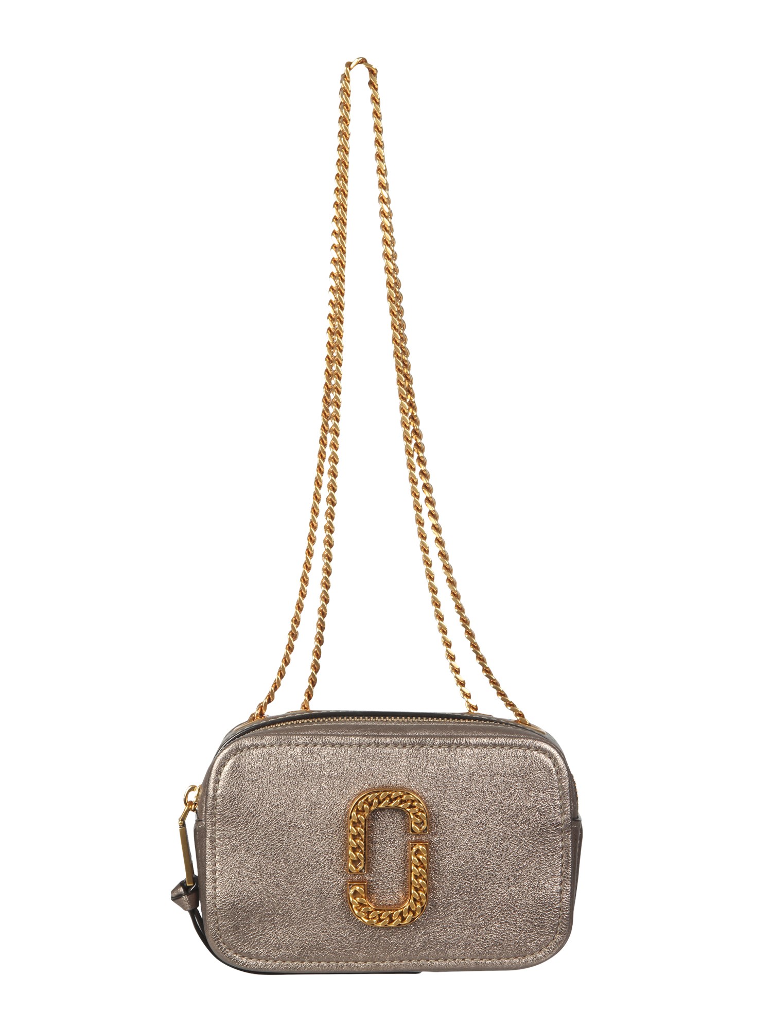 marc jacobs the glam shot metallic bag