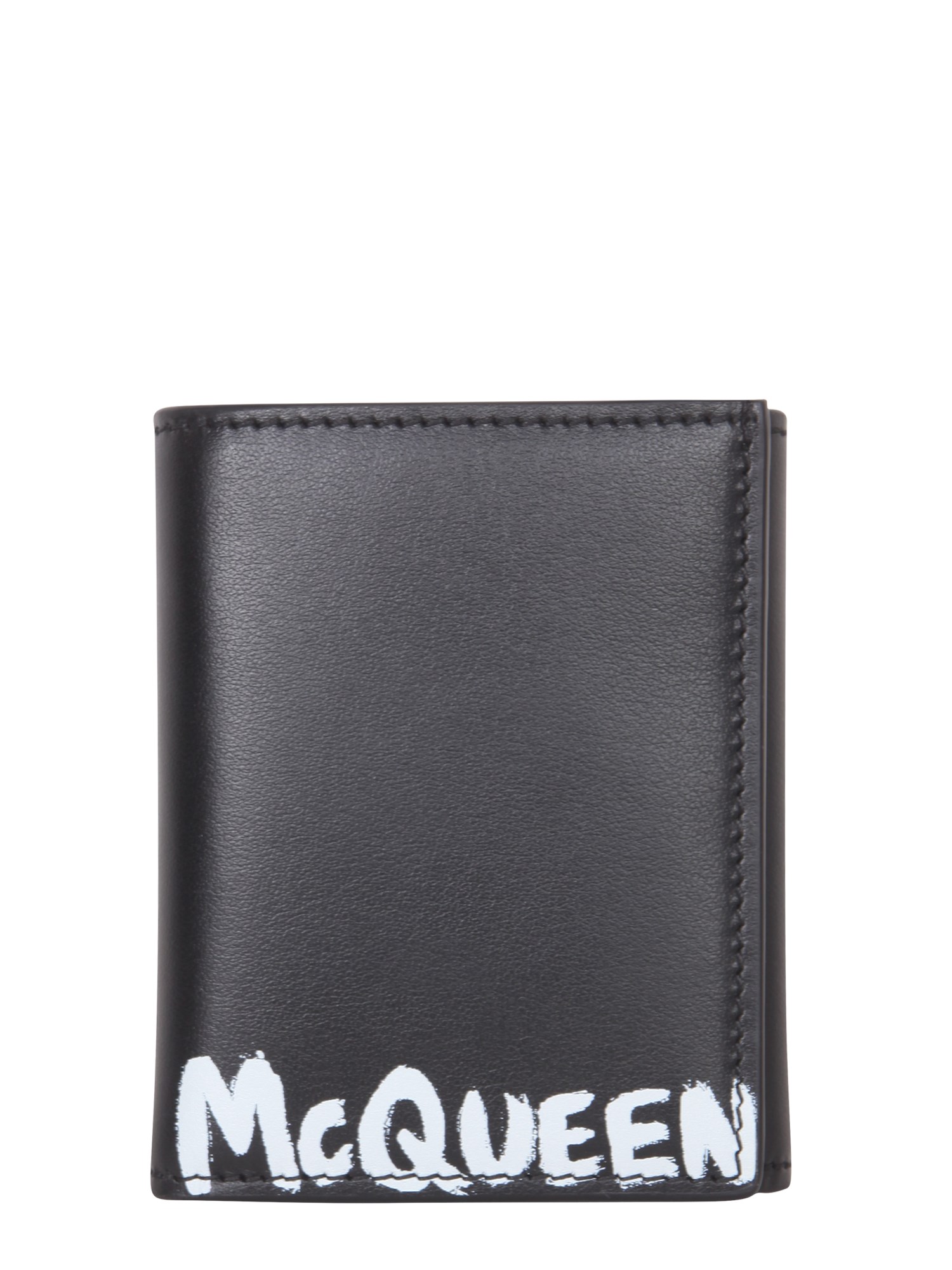 alexander mcqueen mini graffiti wallet