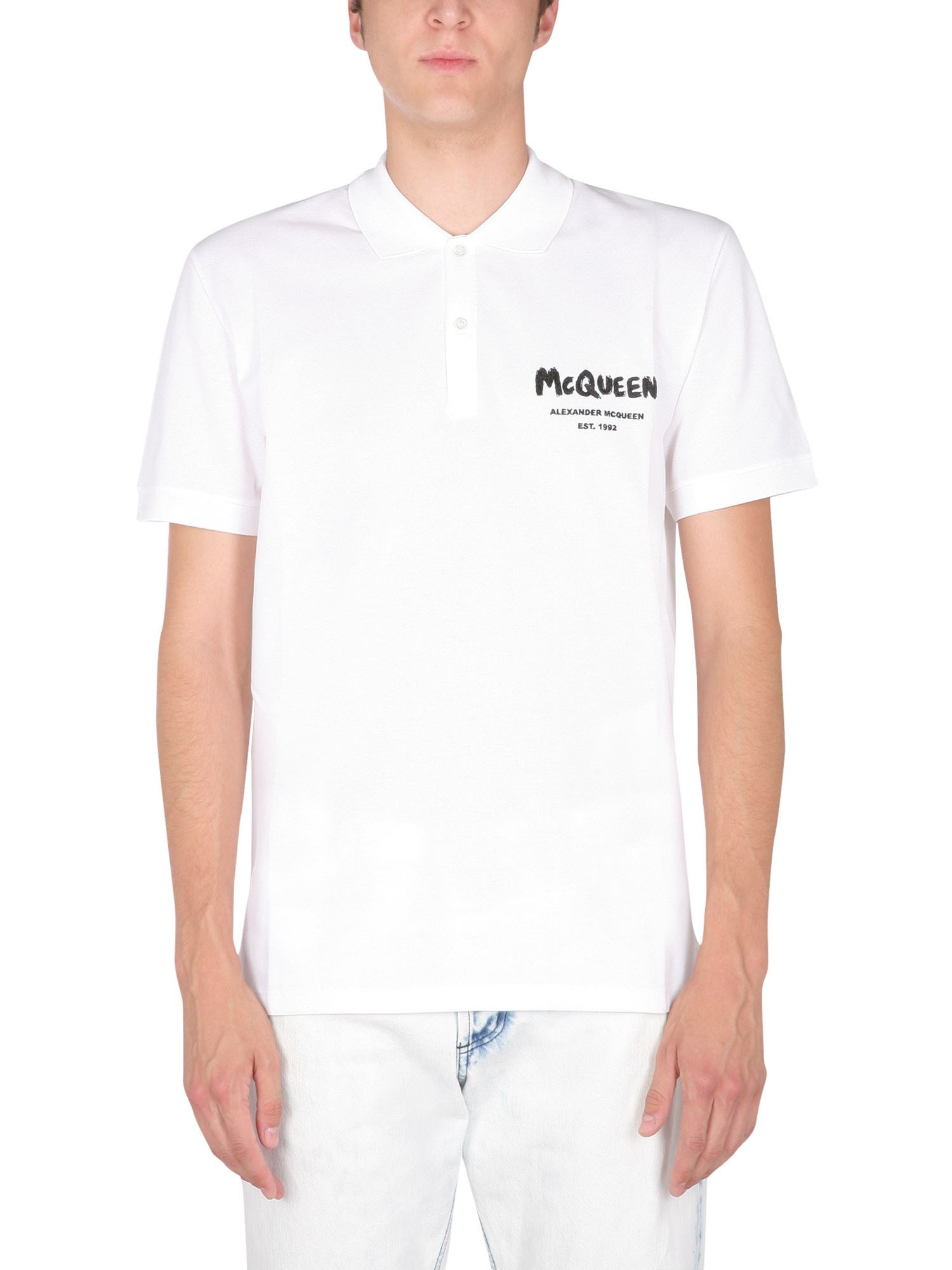 alexander mcqueen regular fit polo