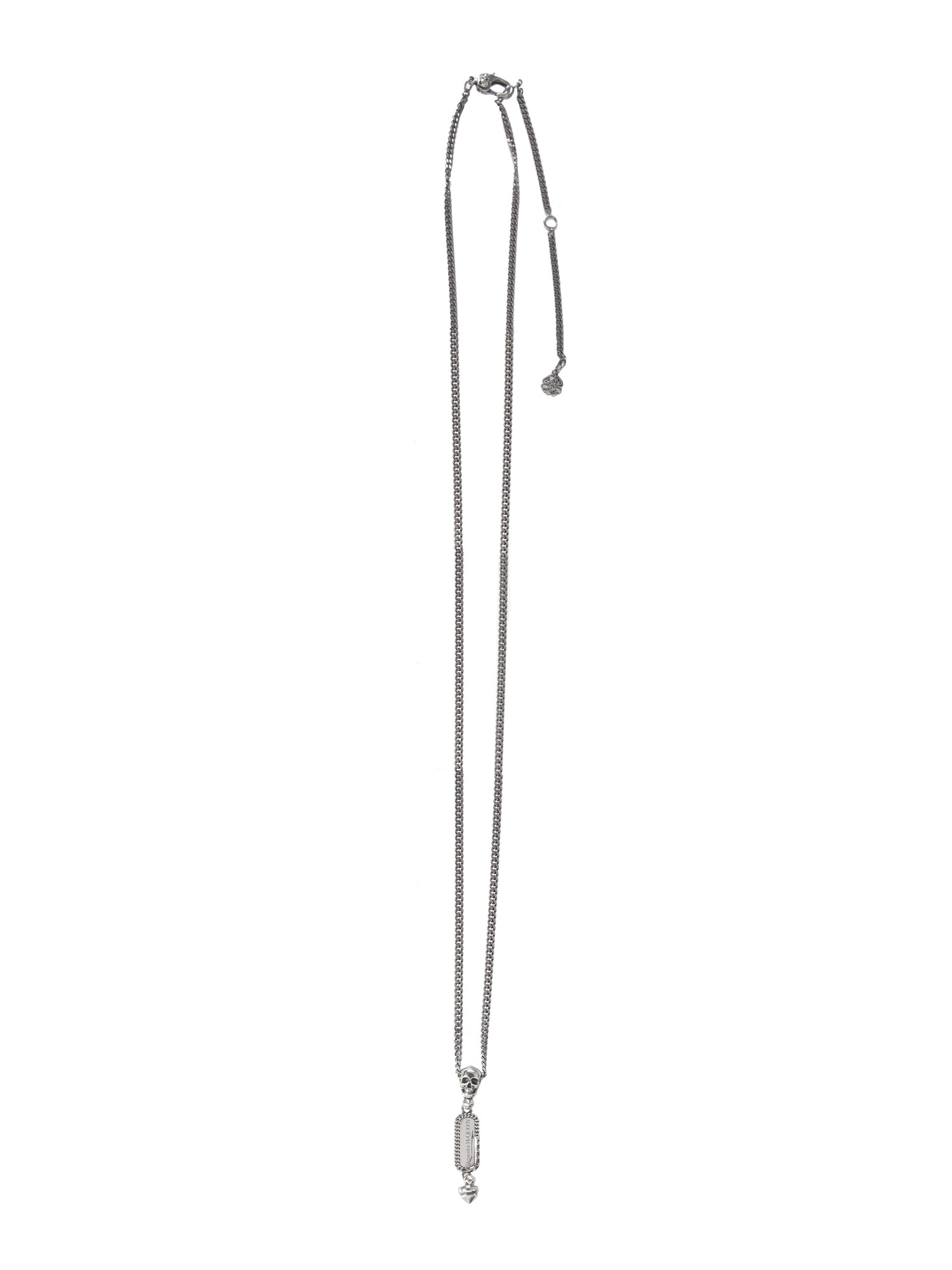 alexander mcqueen long punk necklace