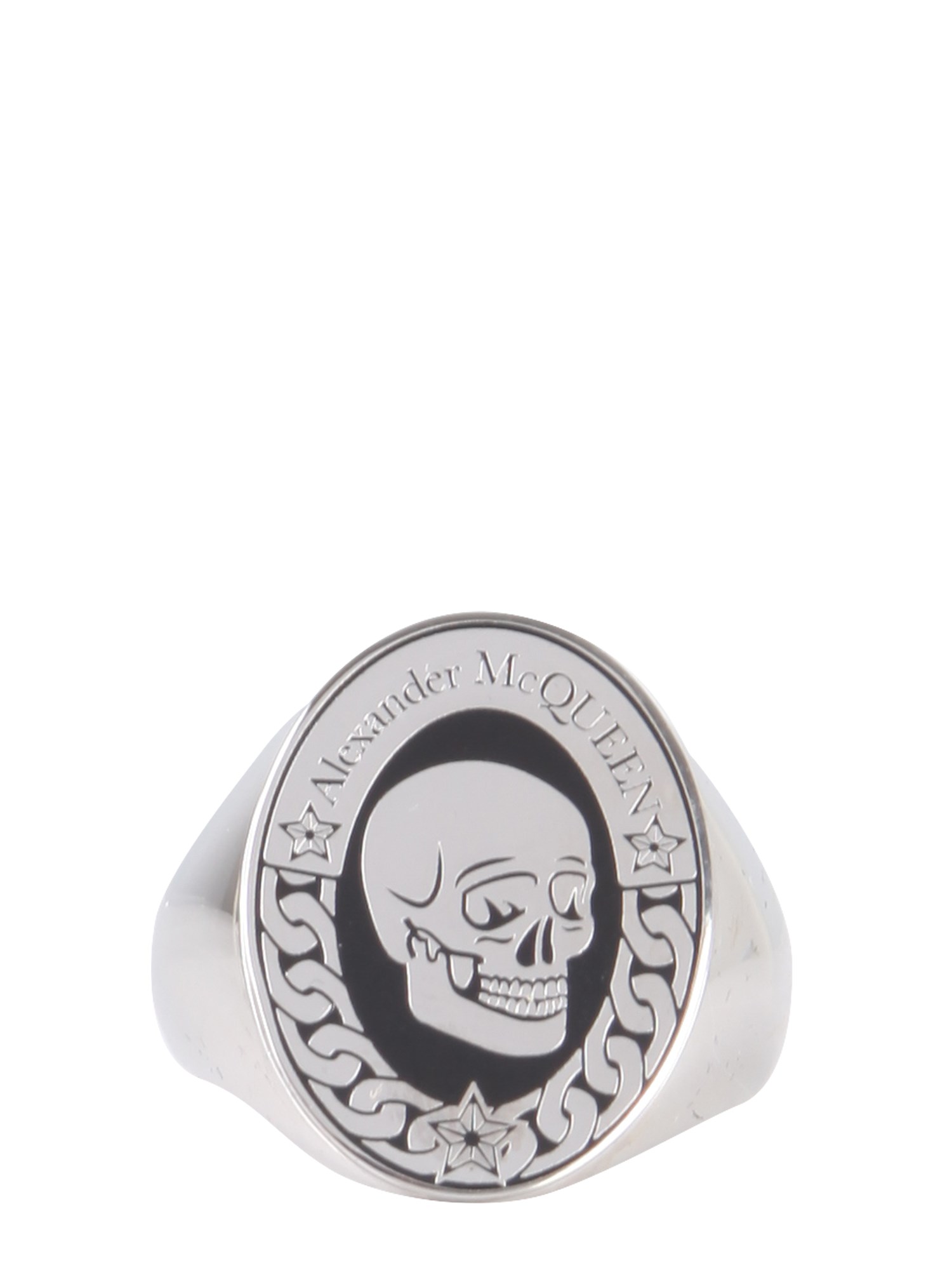 alexander mcqueen skull ring