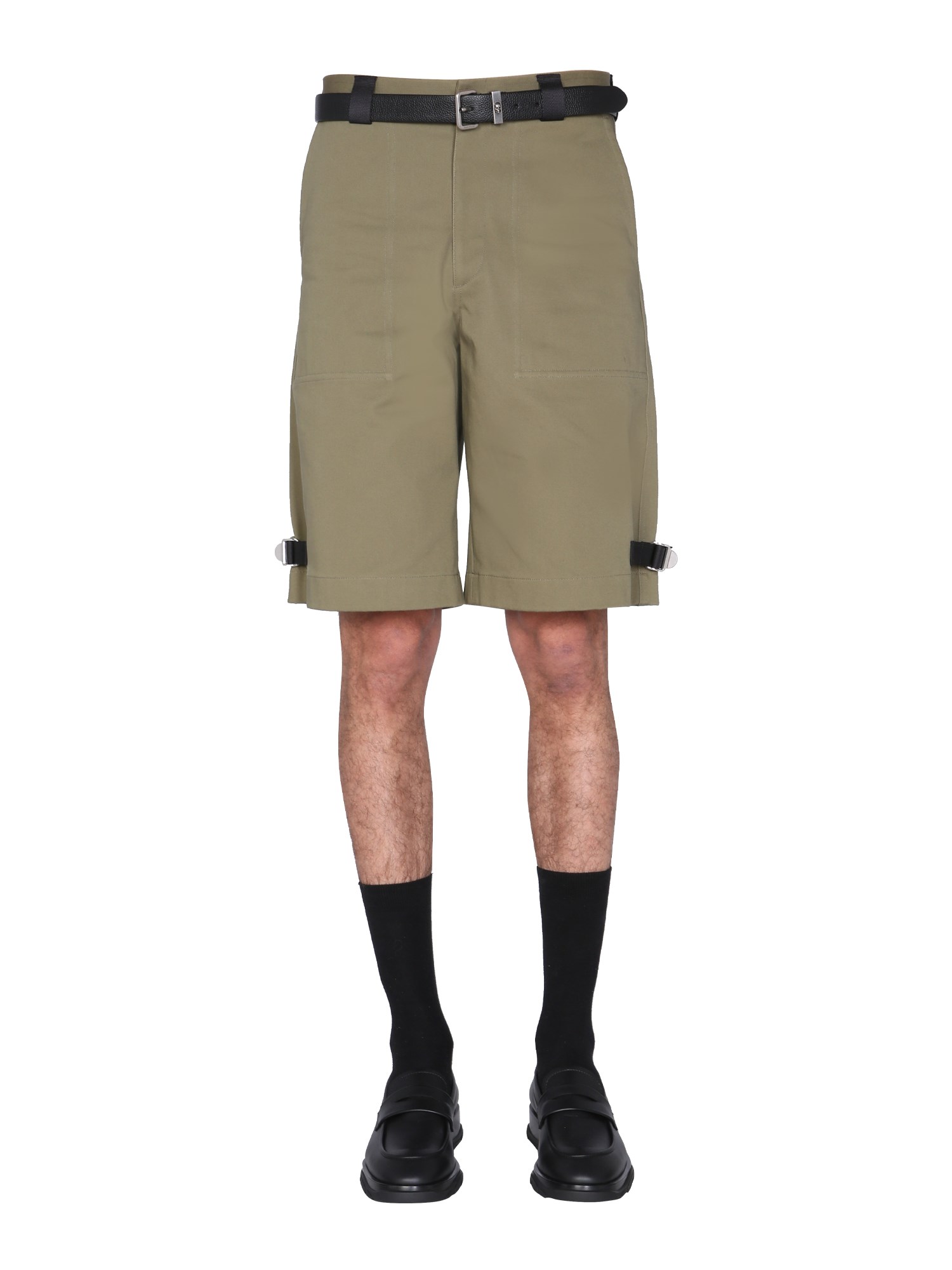 alexander mcqueen regular fit bermuda