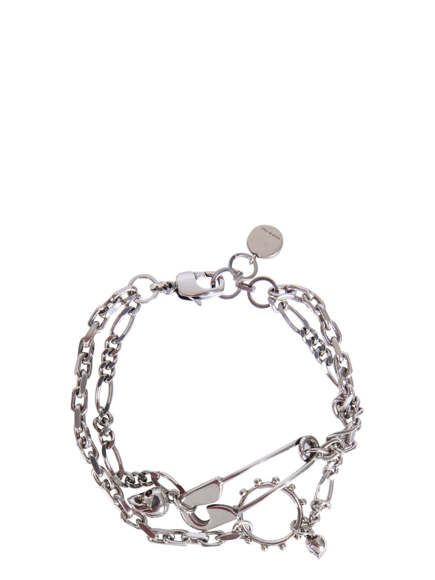 alexander mcqueen bracelet with safety pin
