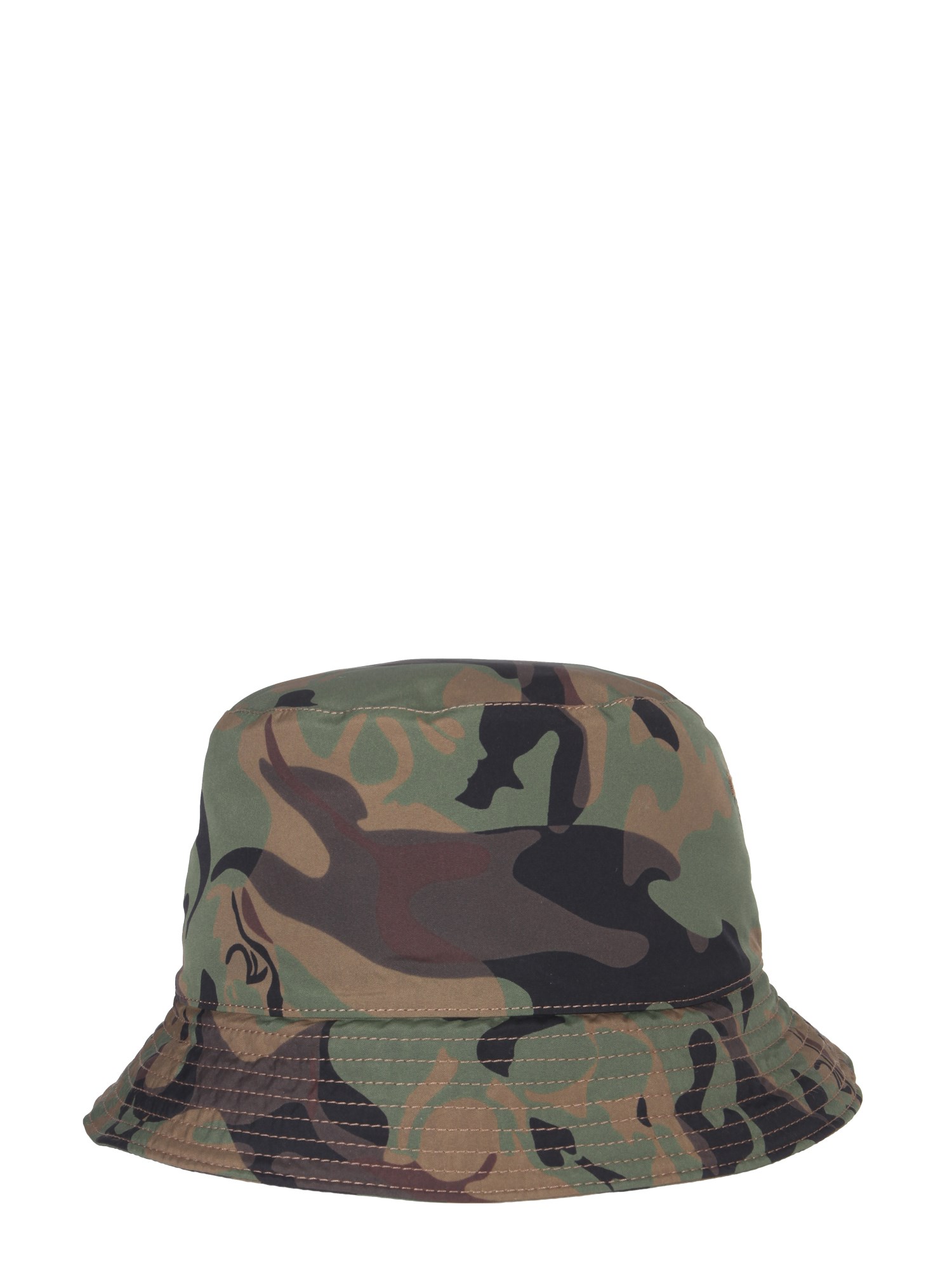 alexander mcqueen camouskull bucket hat