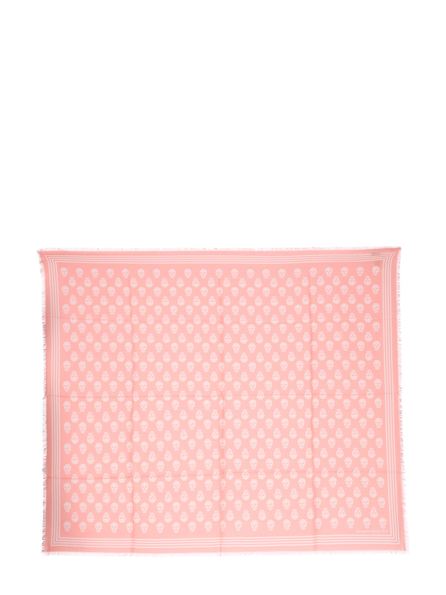 alexander mcqueen scarf biker skull