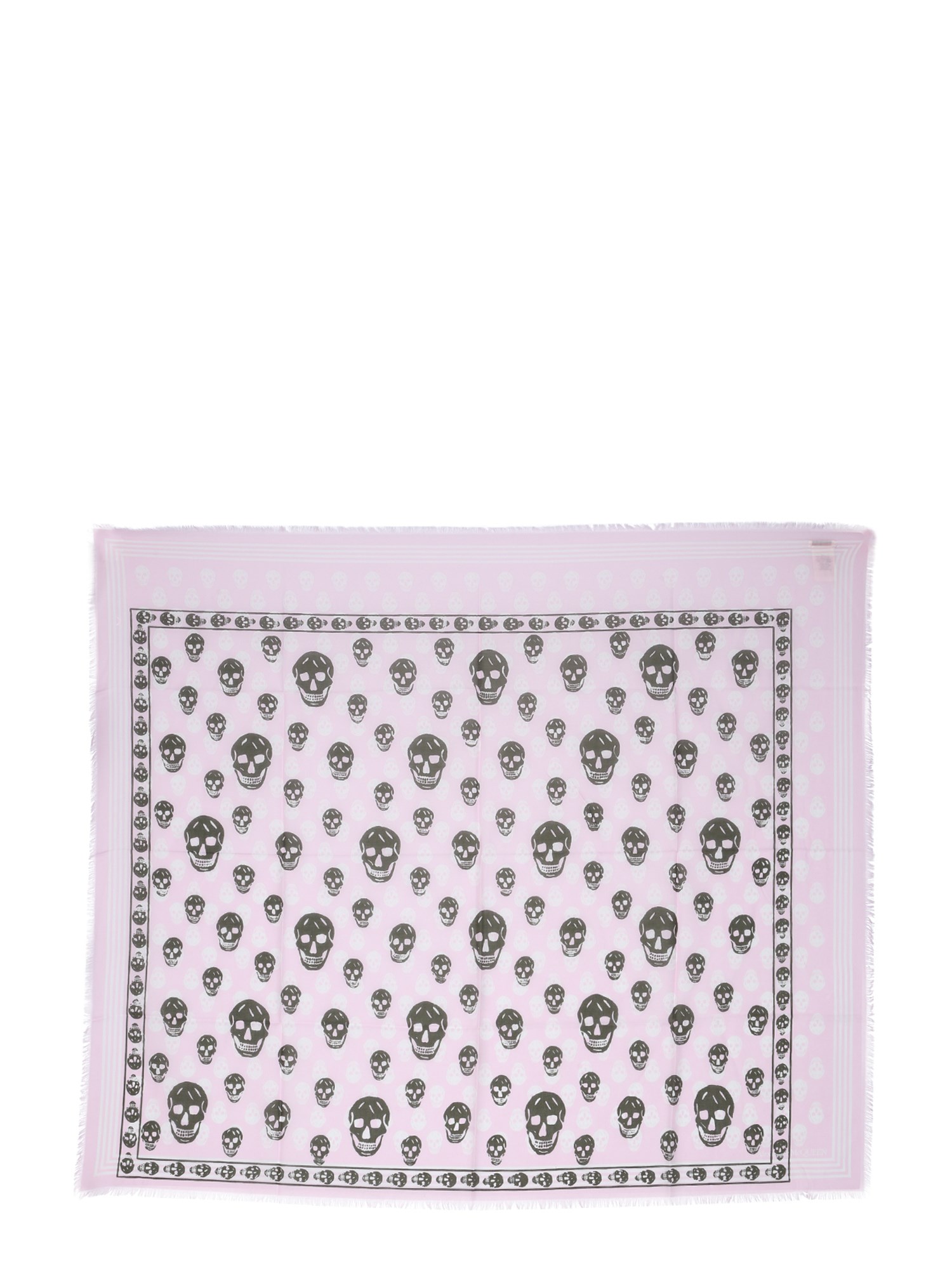 alexander mcqueen skull biker scarf
