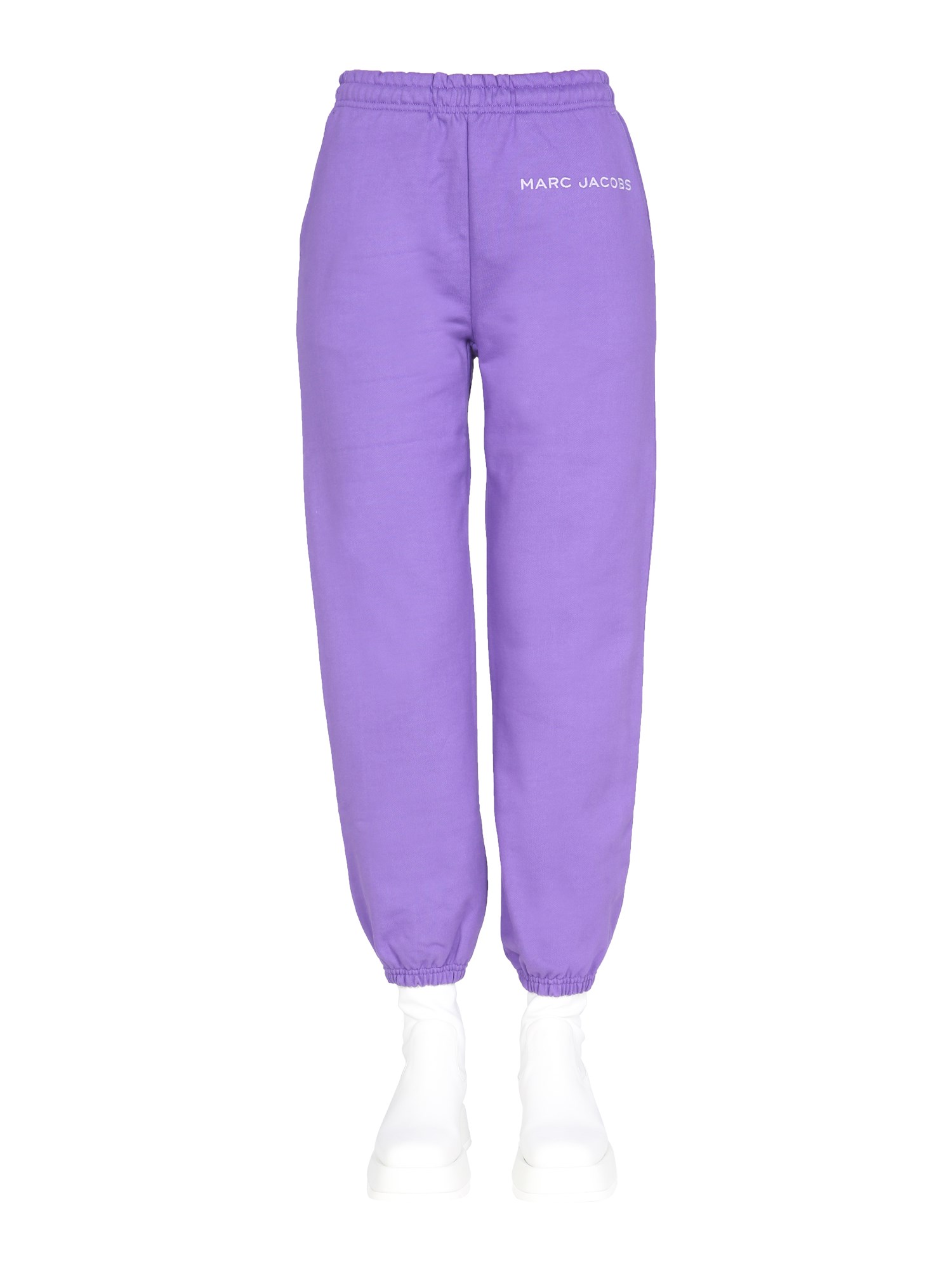 marc jacobs jogging pants with embroidered logo