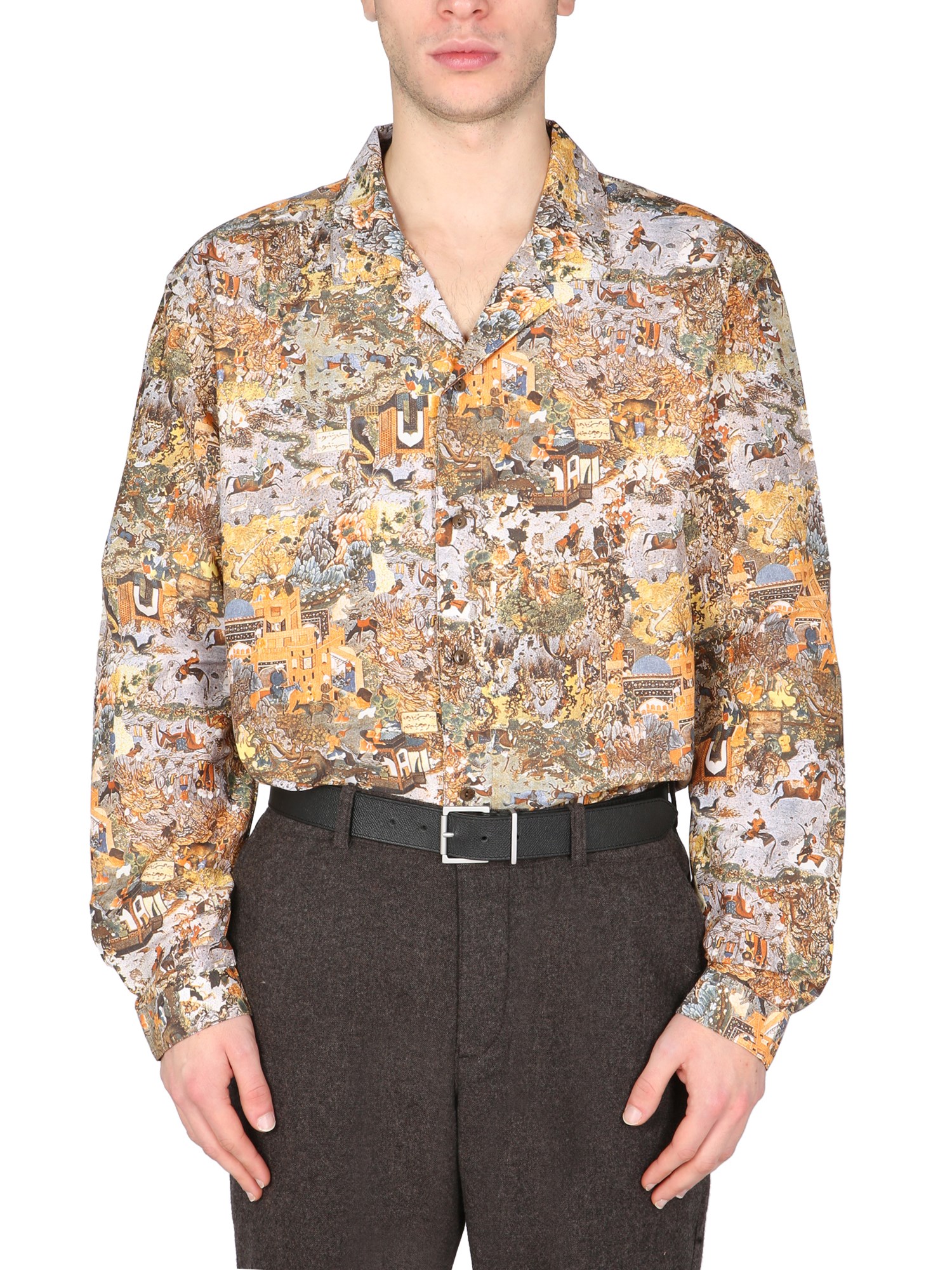 ymc "feathers" shirt