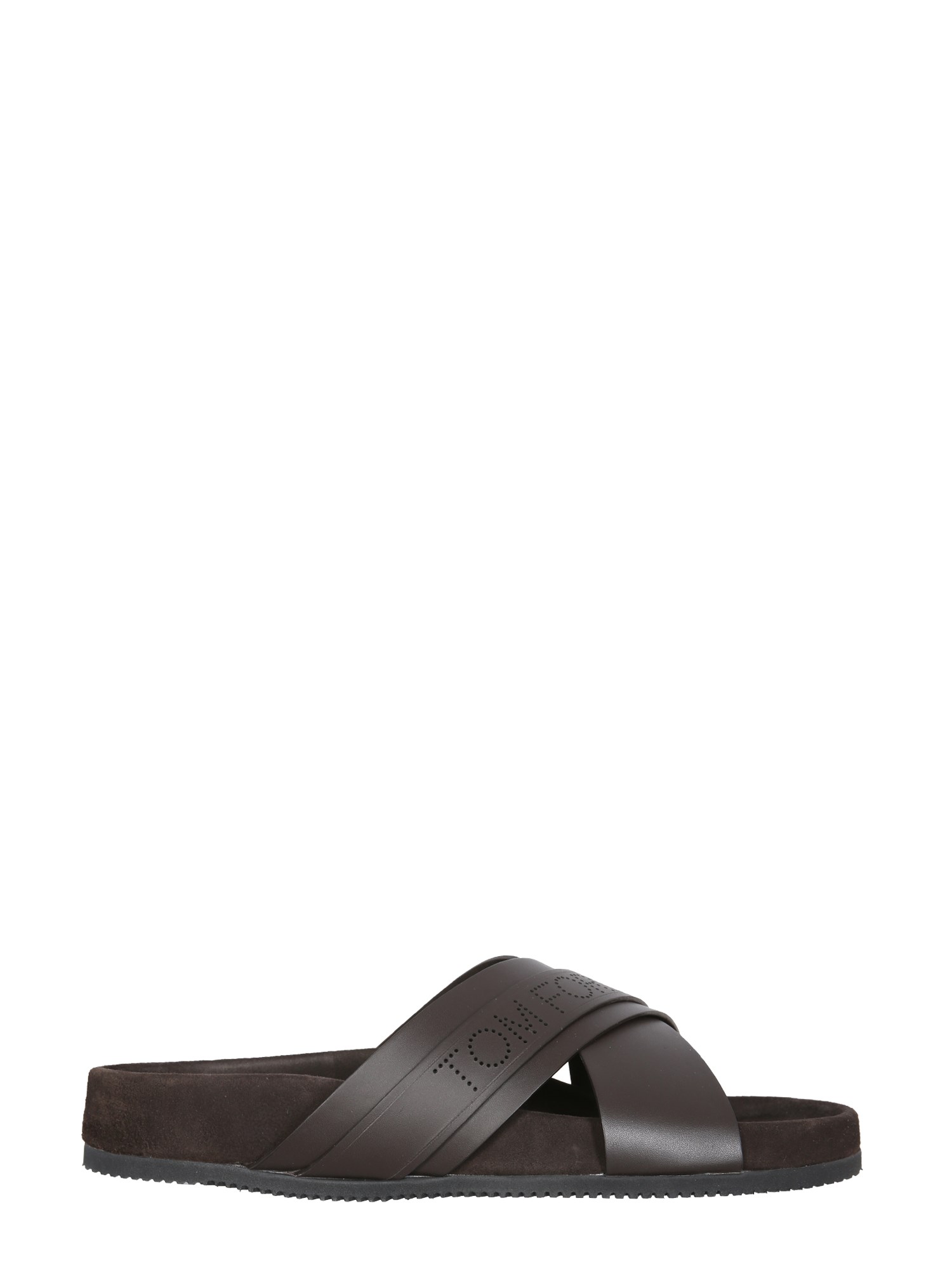 tom ford leather slide sandals