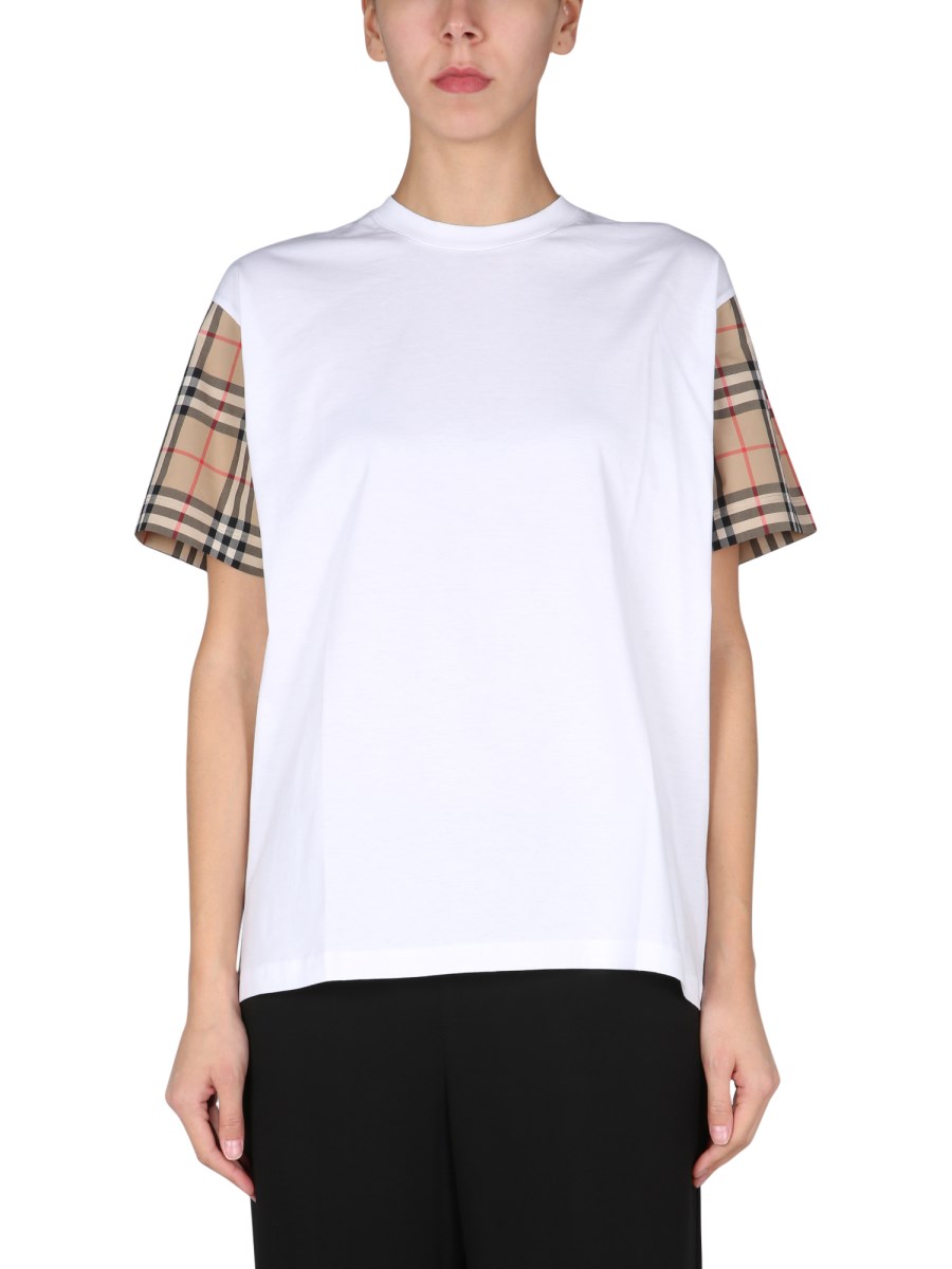 Burberry nova outlet check t shirt