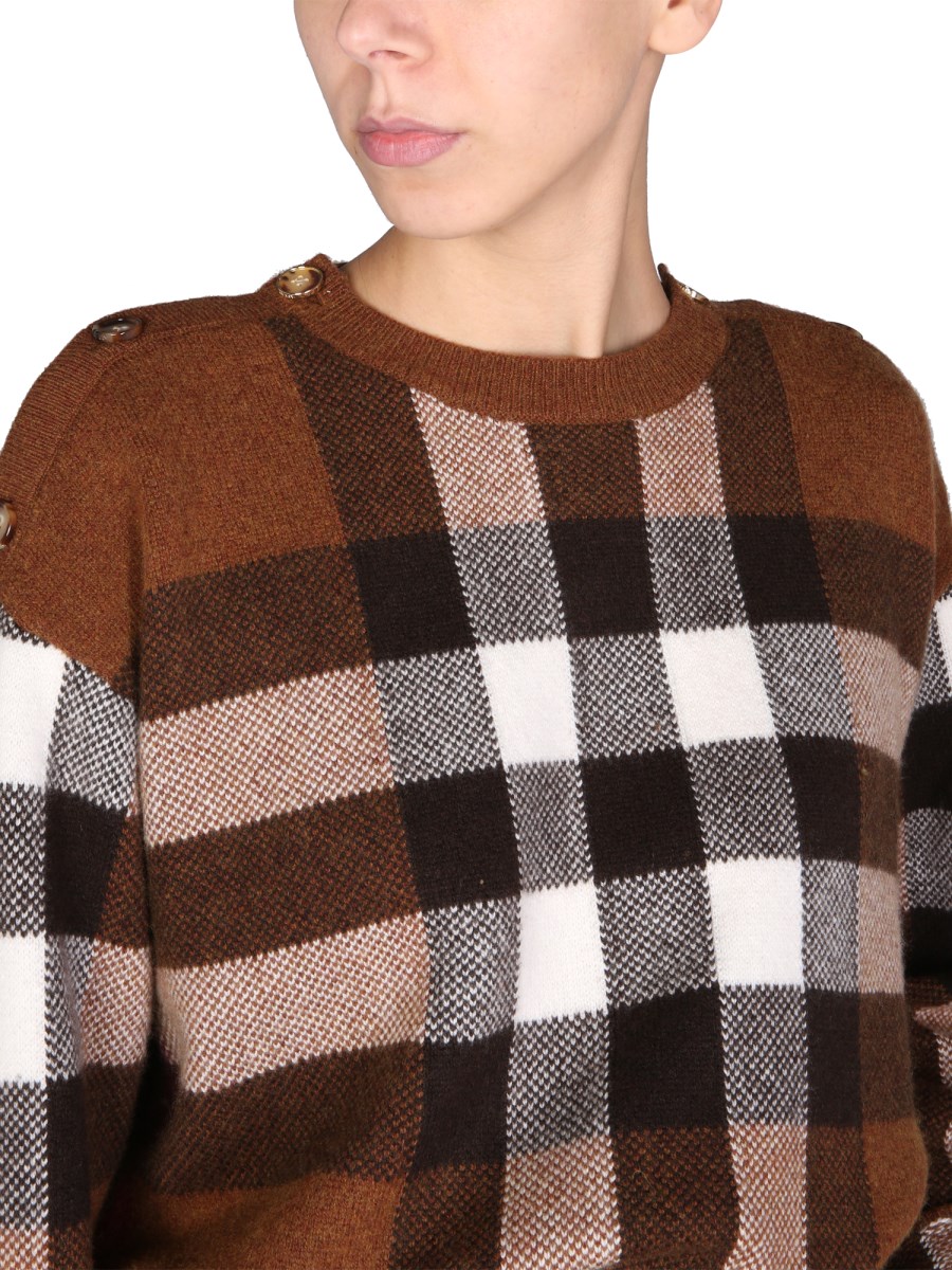 Burberry hotsell plaid sweater