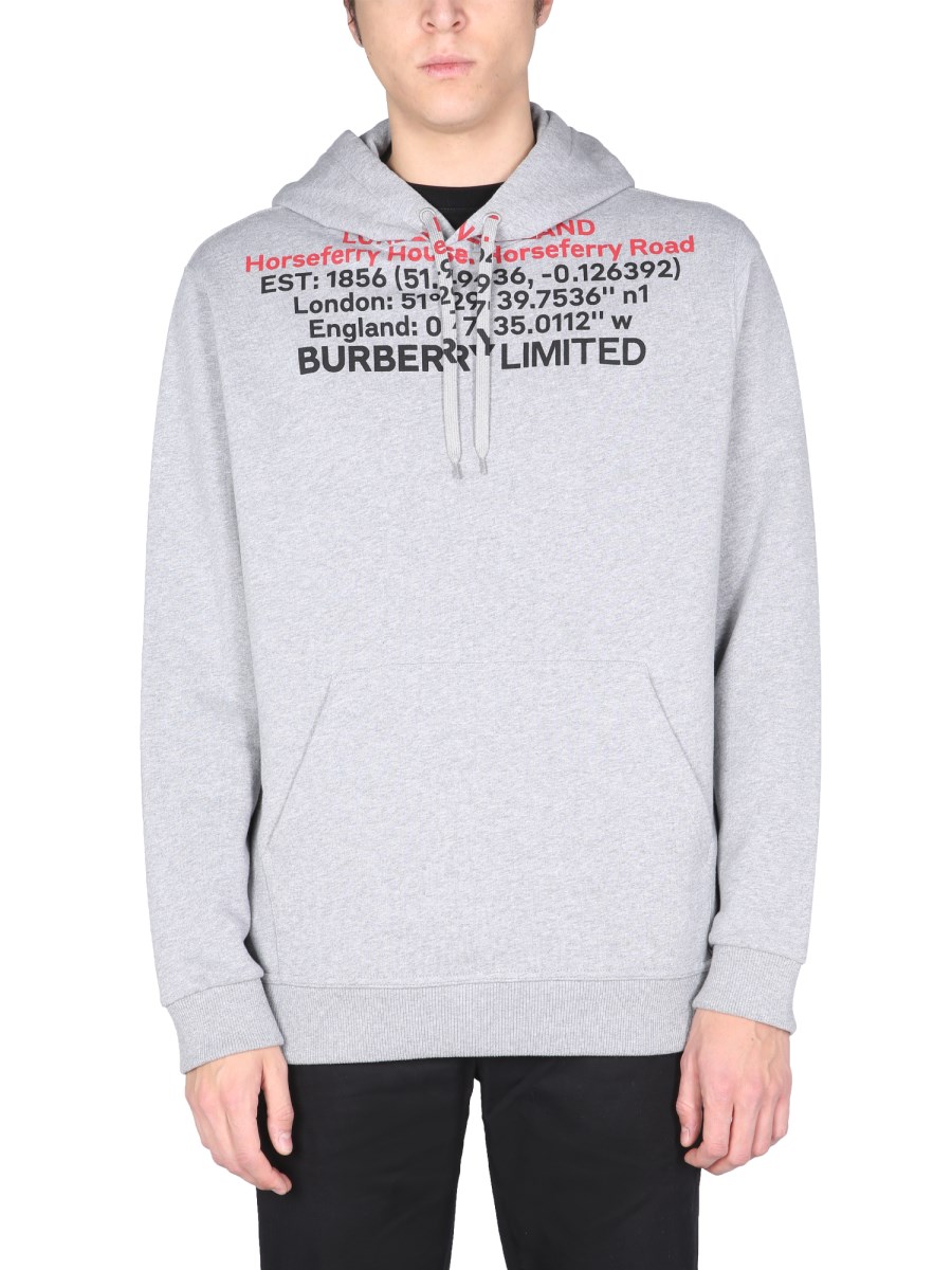 Burberry hoodie best sale london england