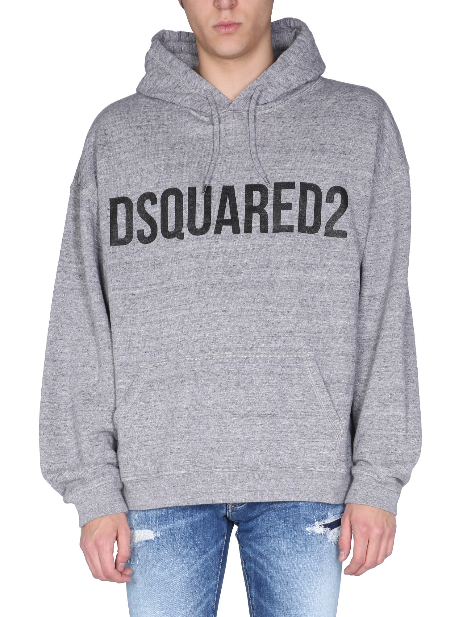 dsquared sweatshirt with logo print