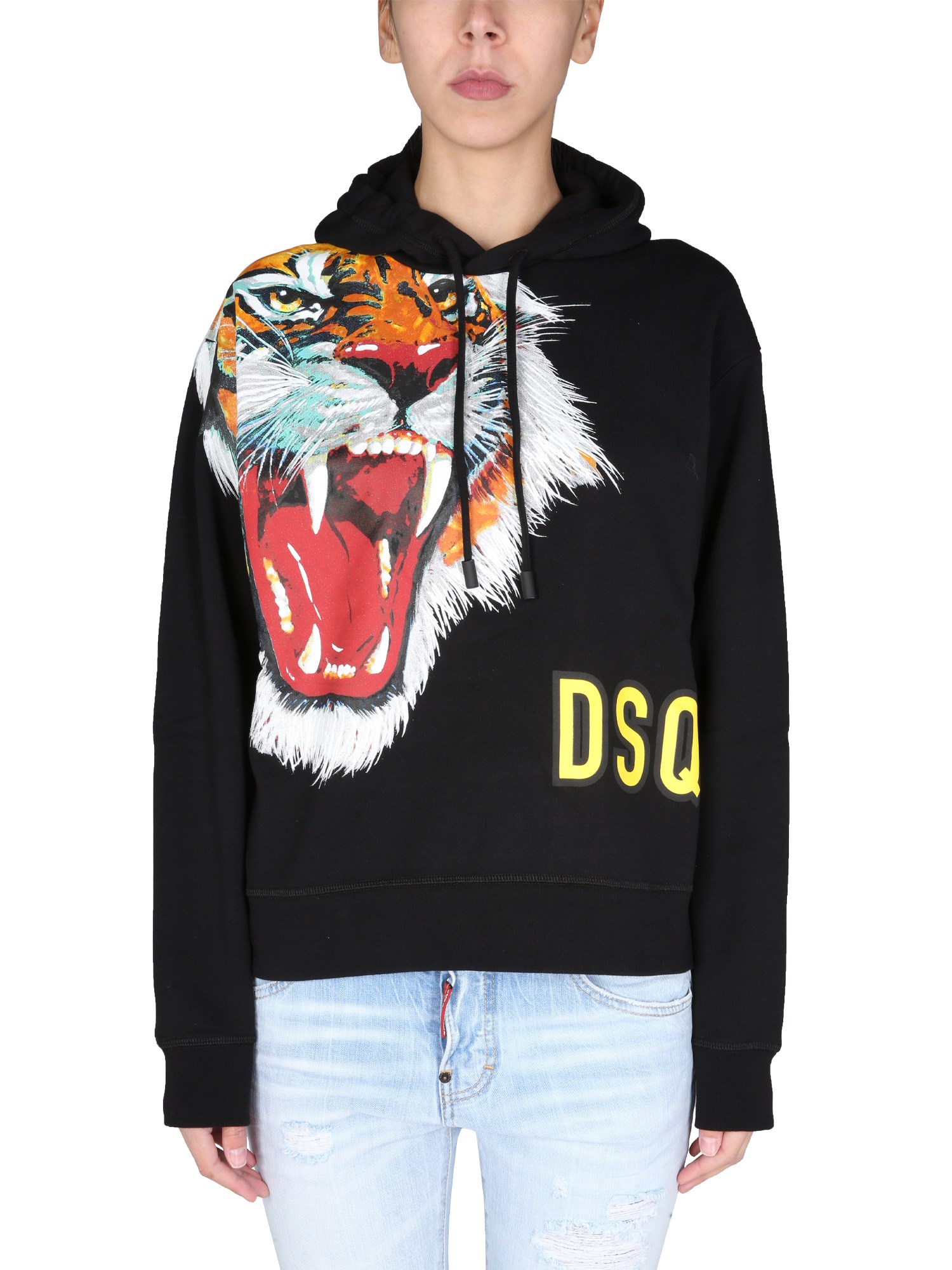 dsquared "tiger" sweatshirt