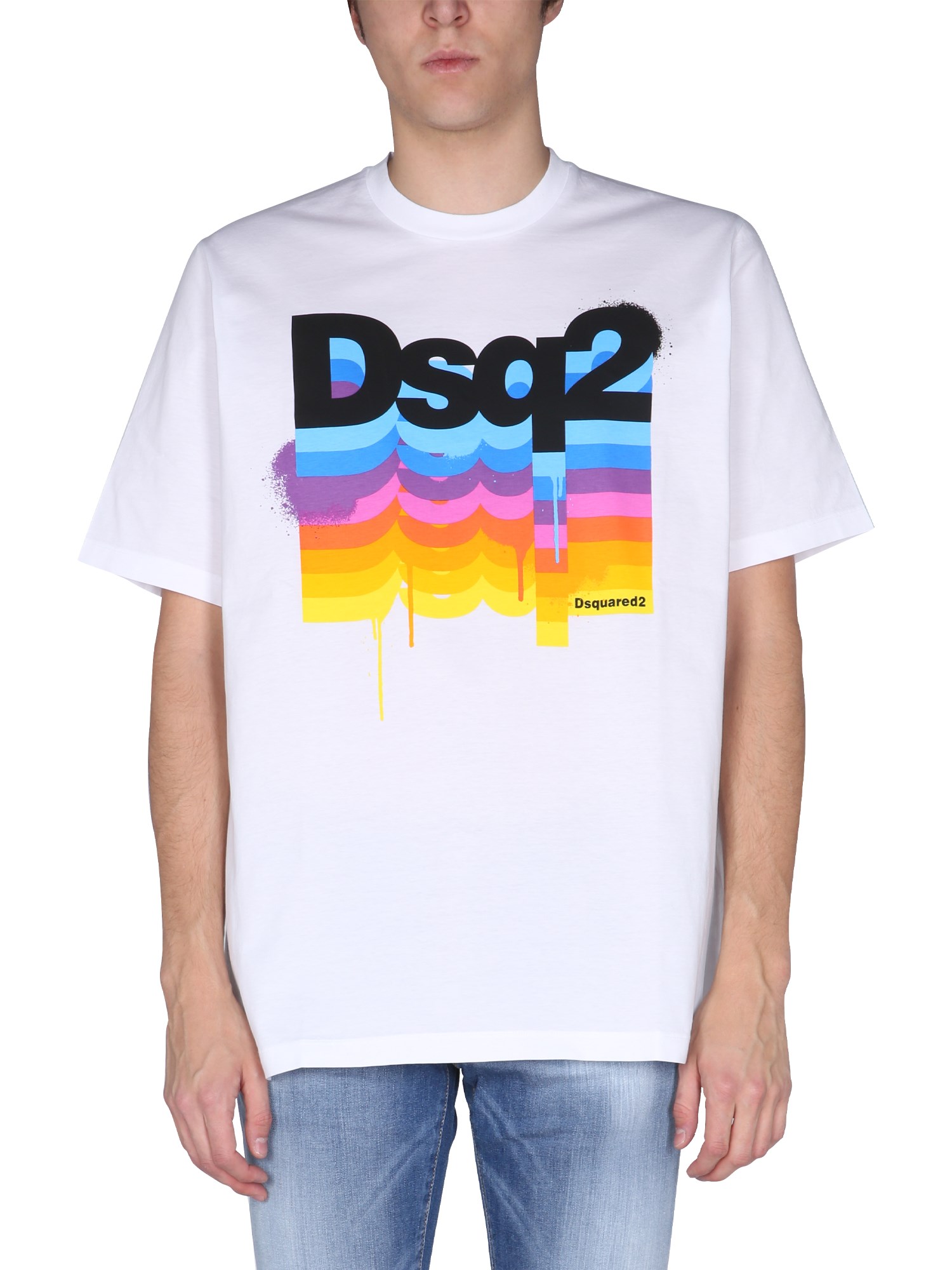 dsquared slouch fit t-shirt