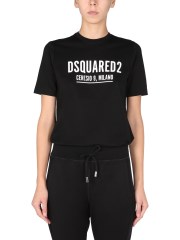 DSQUARED - T-SHIRT RENNY FIT CON LOGO