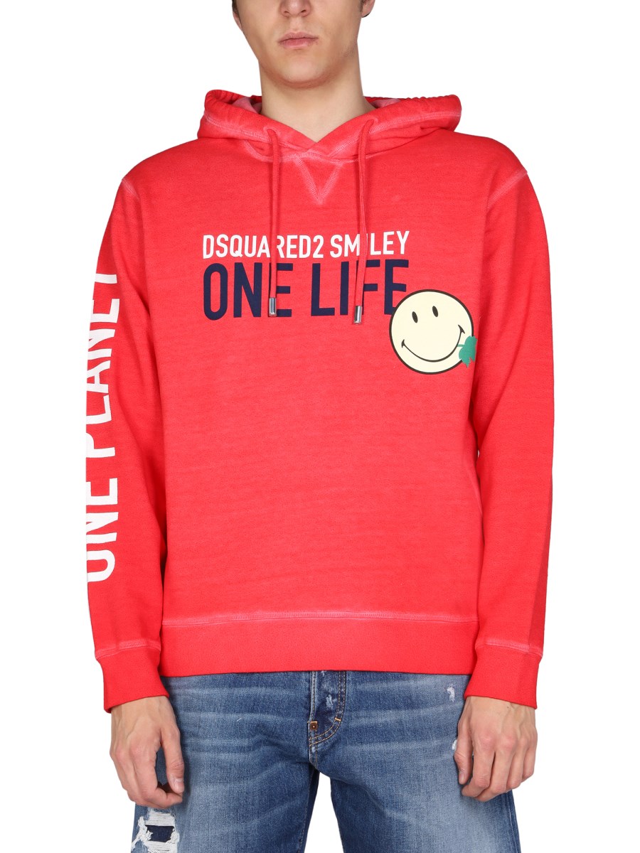 FELPA ONE LIFE ONE PLANET SMILEY