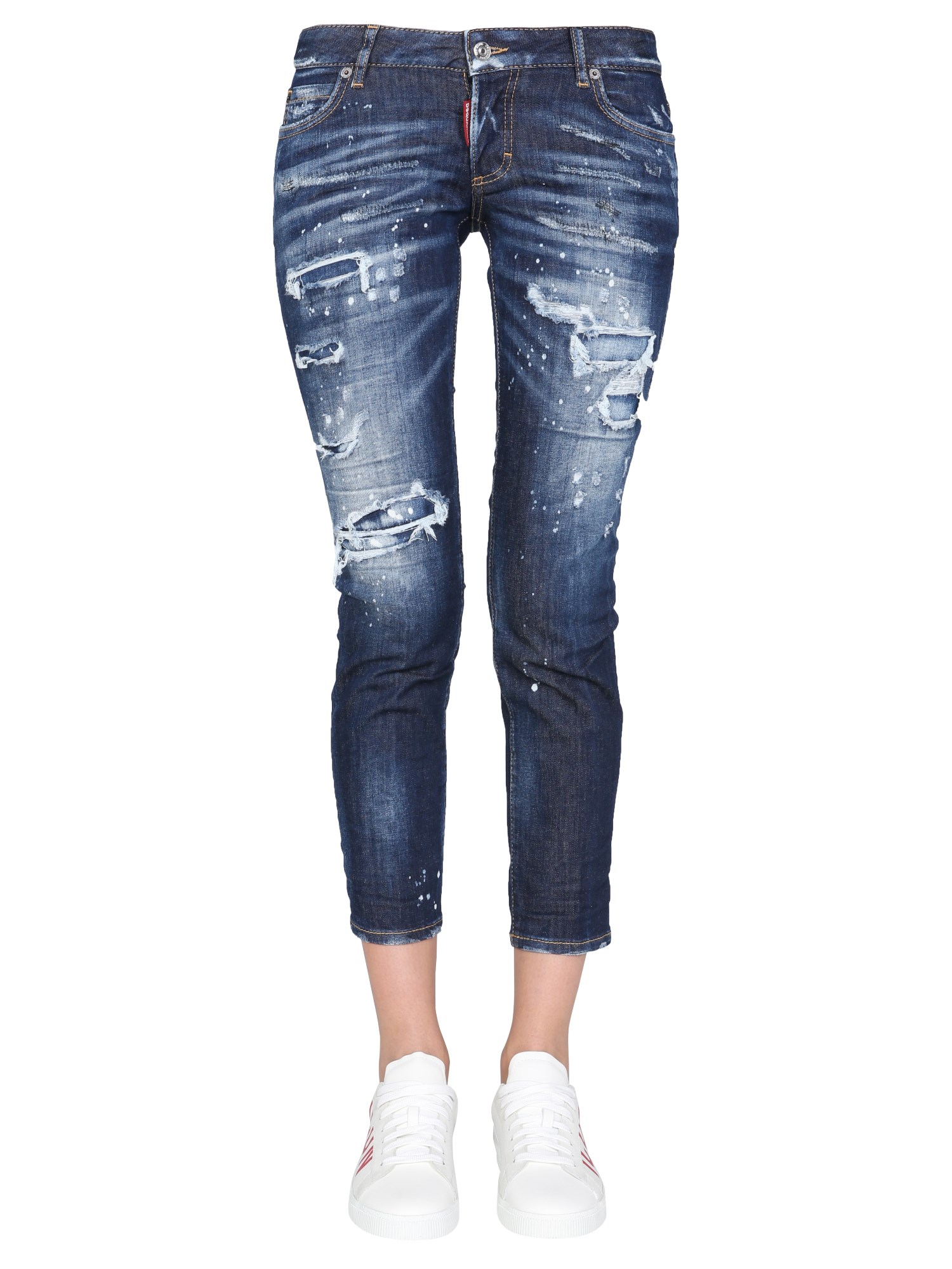 dsquared "jennifer cropped" jeans