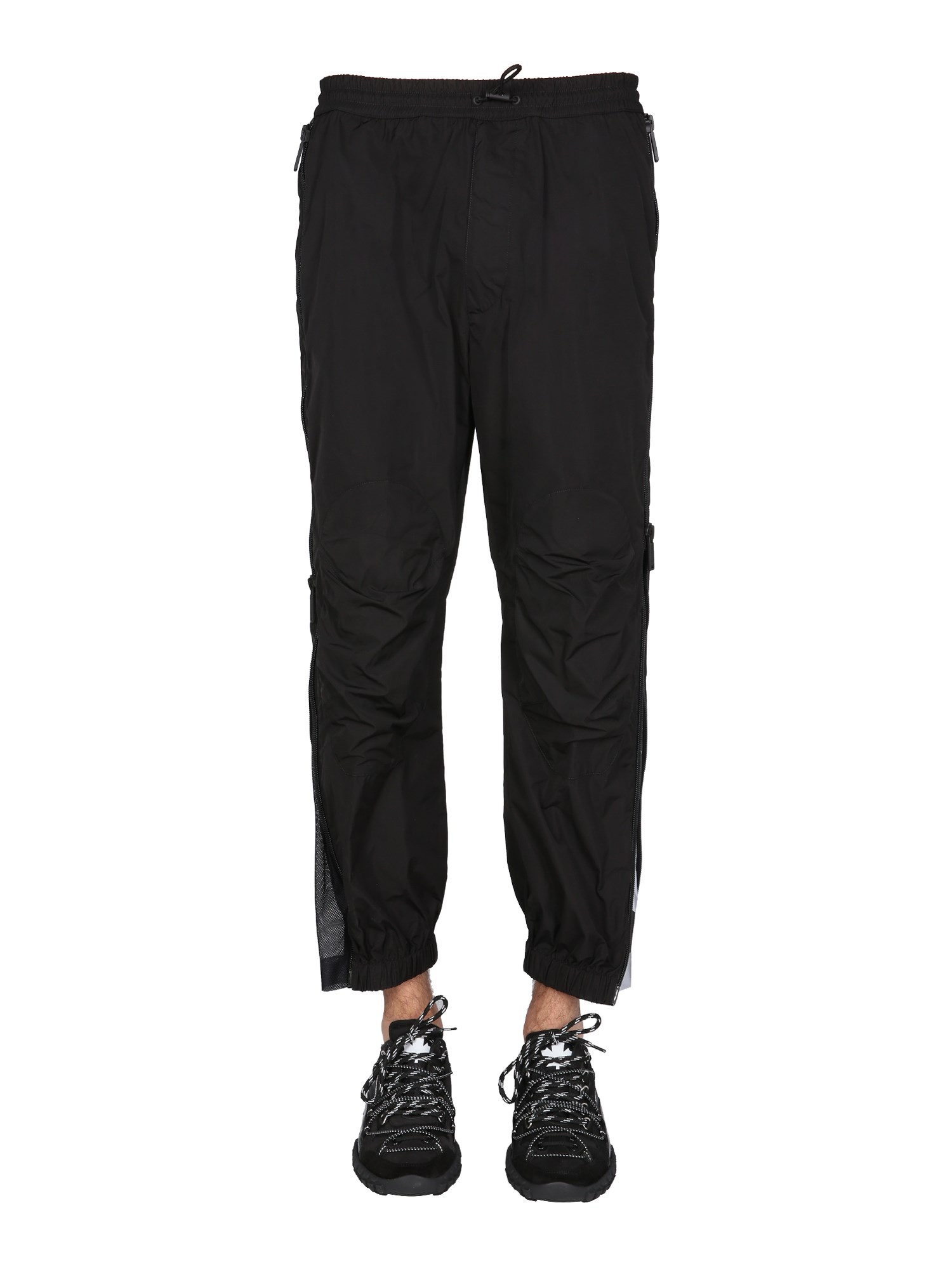 dsquared trousers with logo print