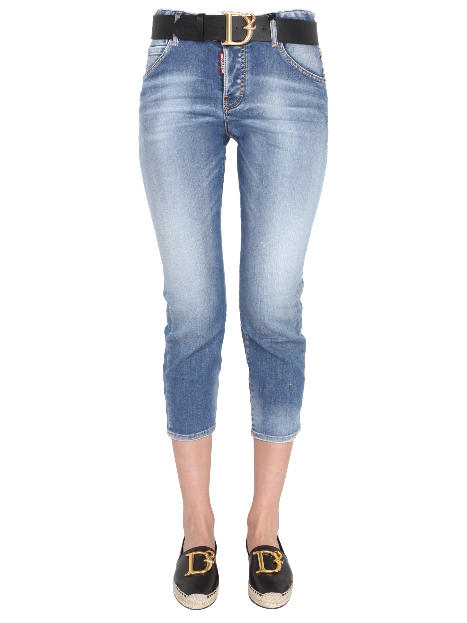 dsquared cool girl cropped jeans