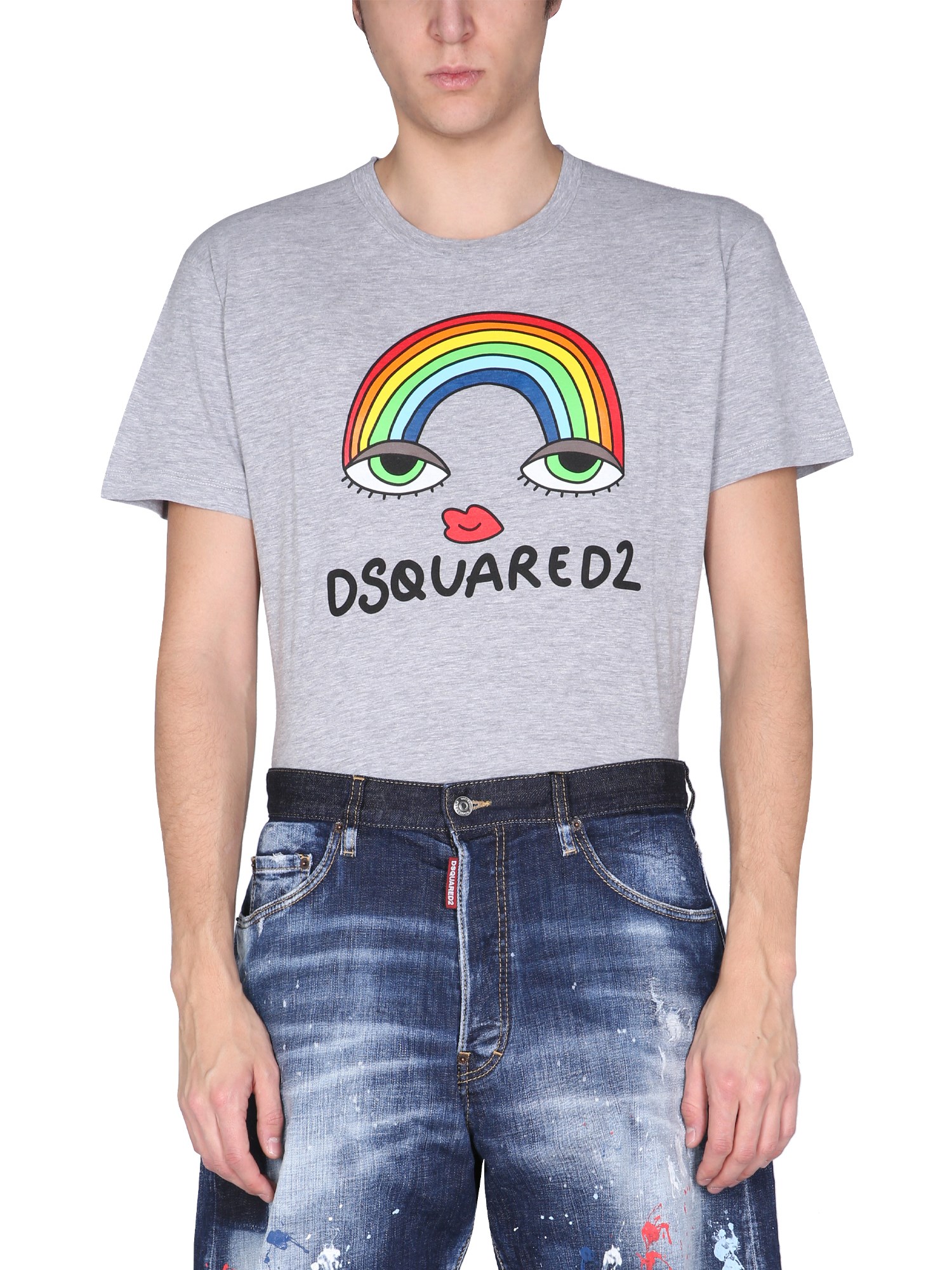 dsquared "rainbow cool" t-shirt