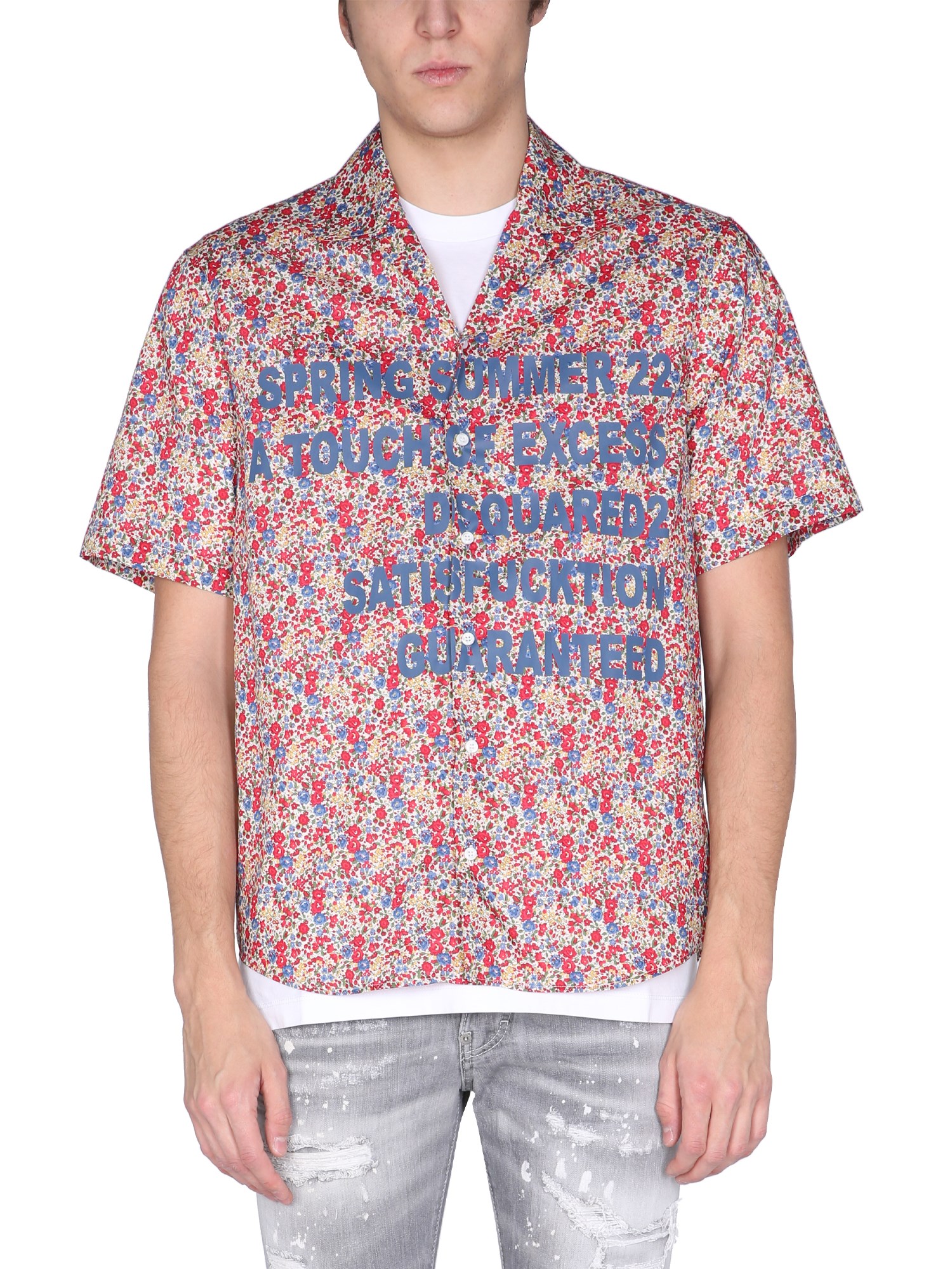 dsquared "bowling" shirt