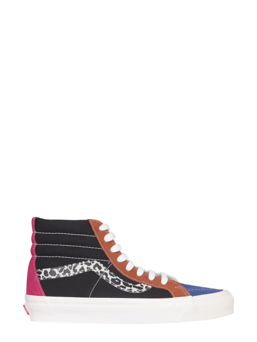 VANS SNEAKER SK8-HI 38 ANAHELM ANIMAL MIX