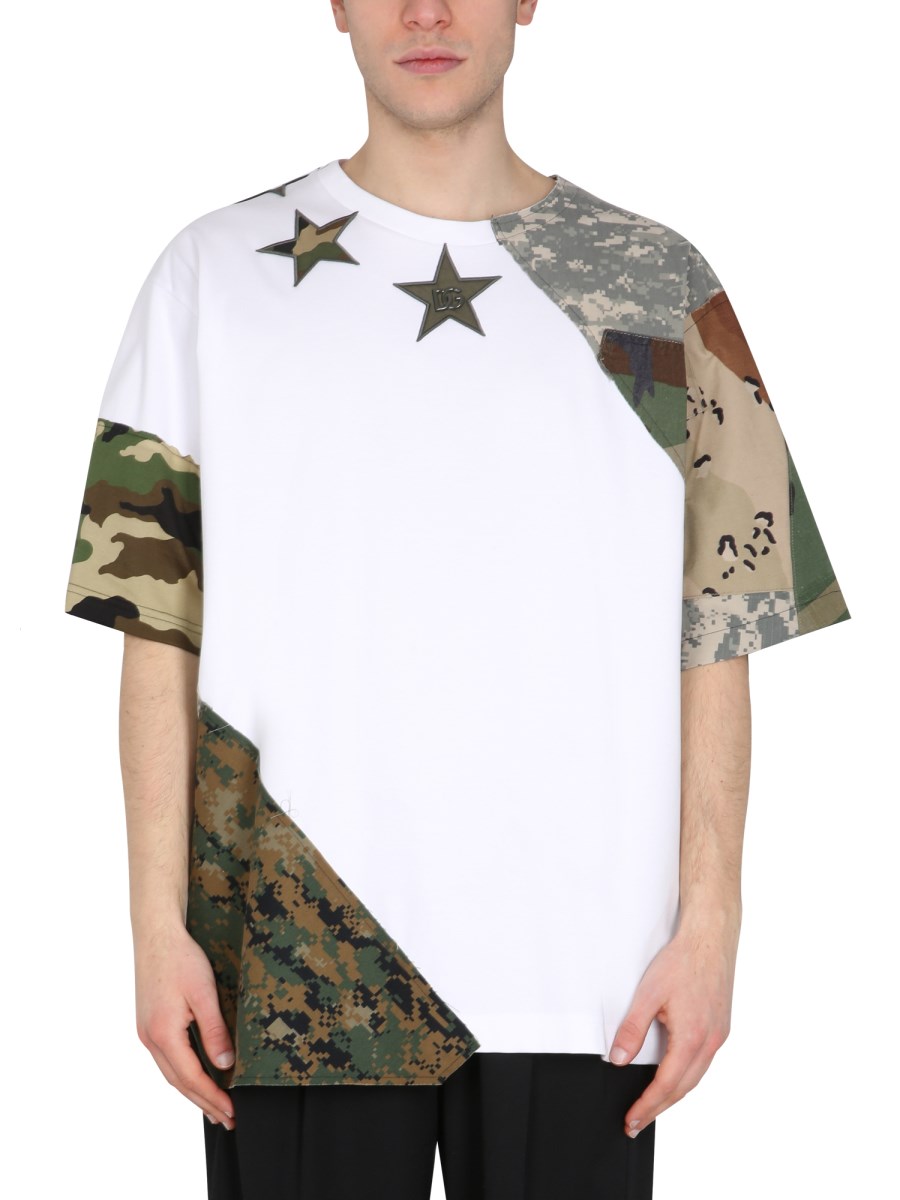 T-SHIRT PATCHWORK CAMOUFLAGE