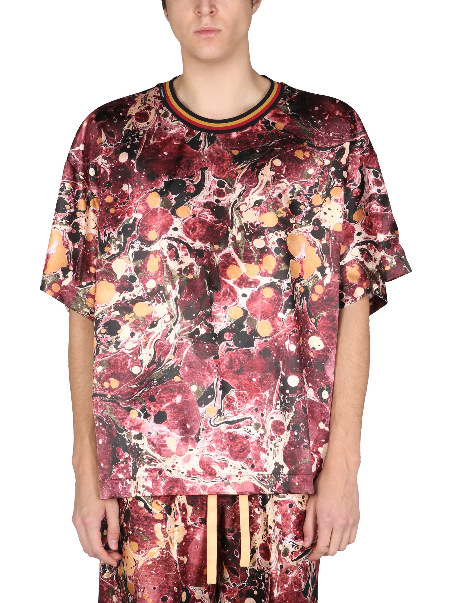 dolce & gabbana oversize fit t-shirt