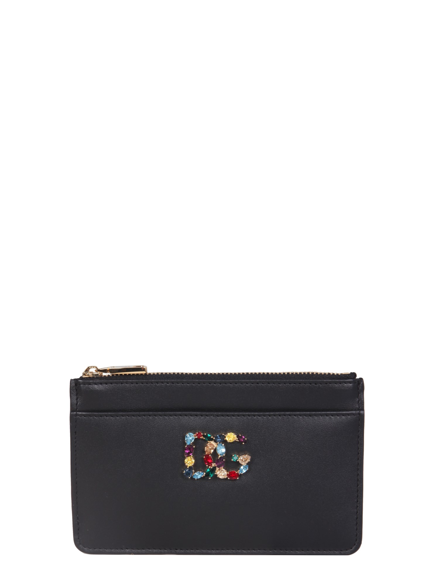 dolce & gabbana leather card holder
