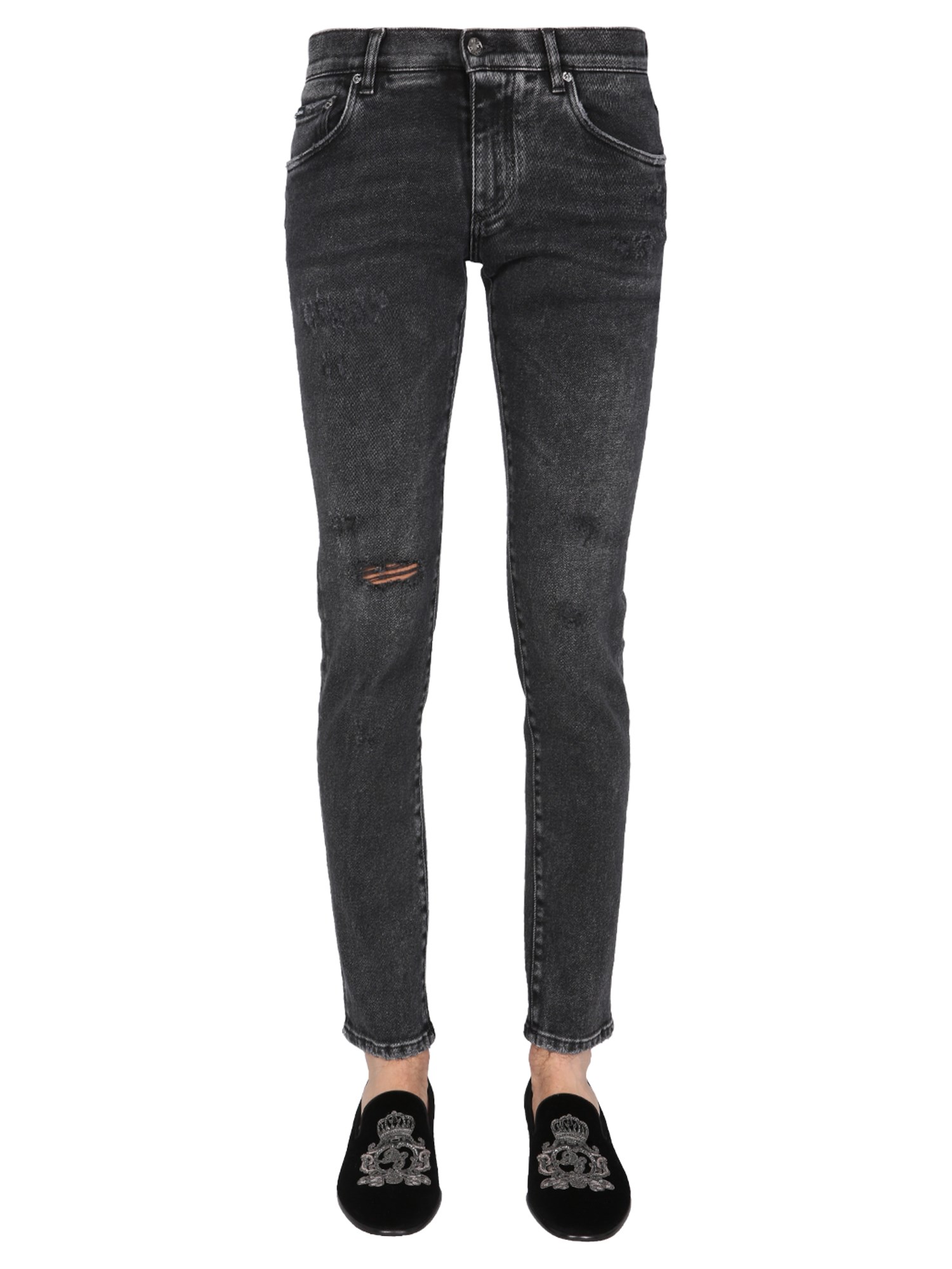 dolce & gabbana skinny fit jeans