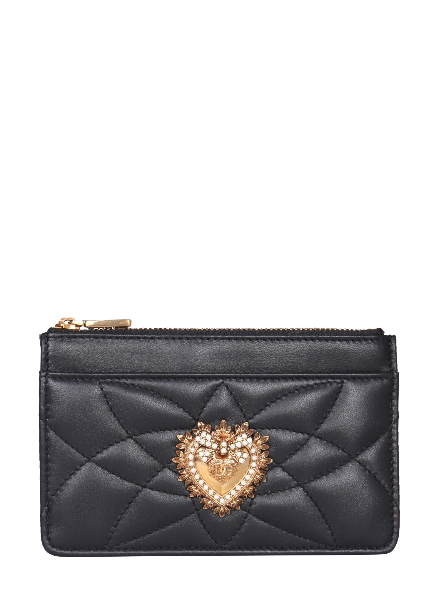 dolce & gabbana leather card holder