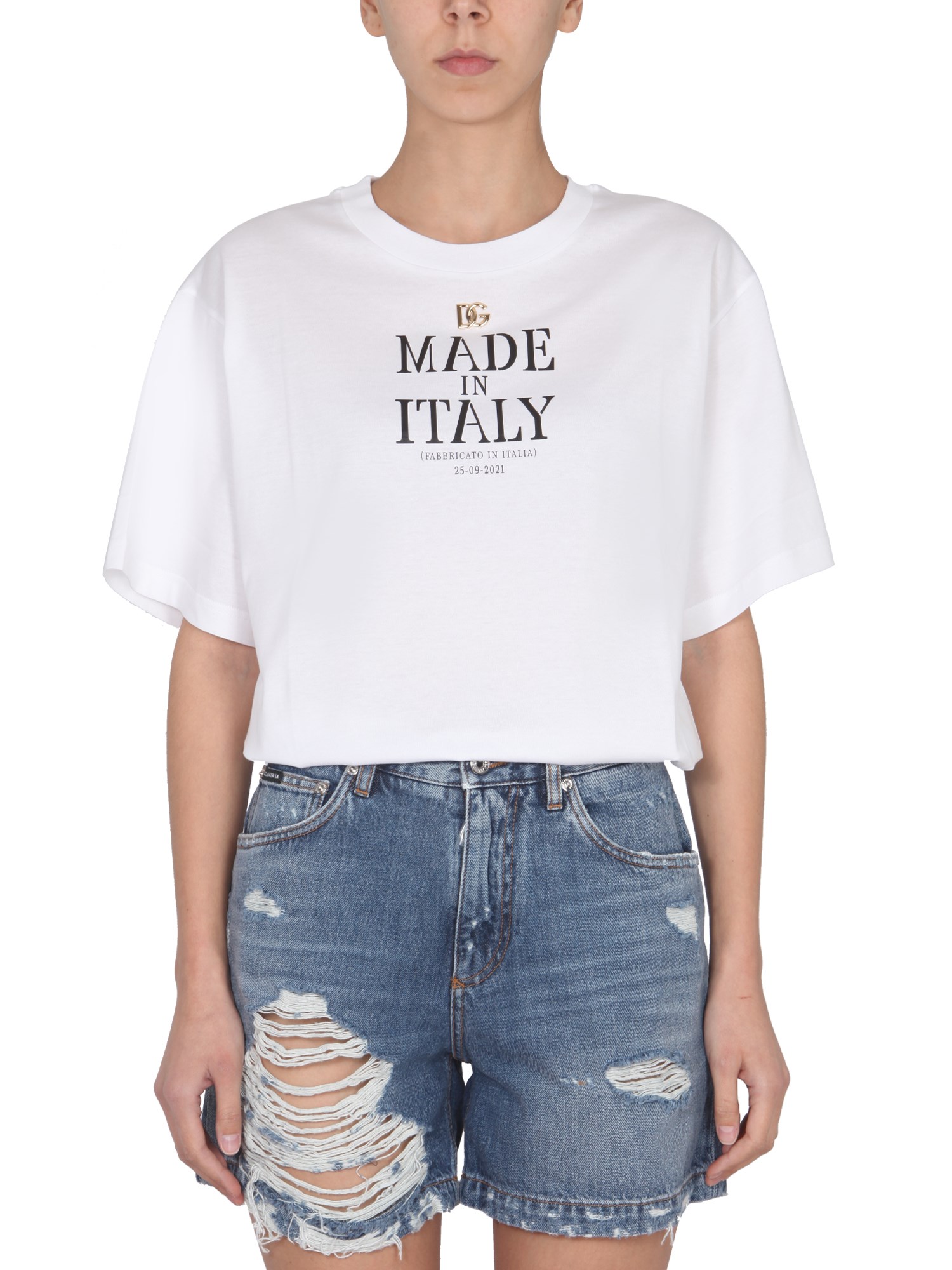 dolce & gabbana "made in italy" t-shirt