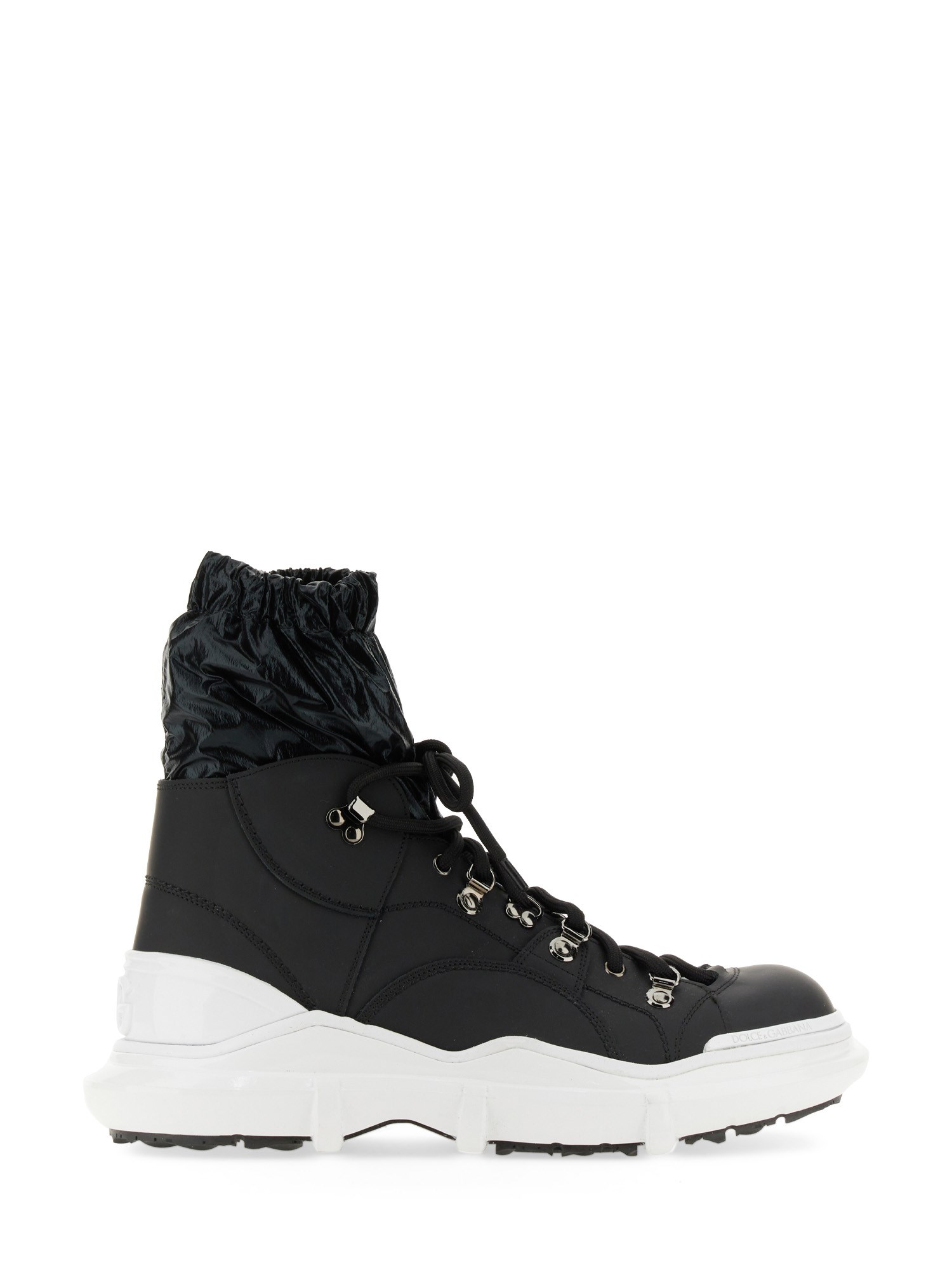 dolce & gabbana lace-up boot