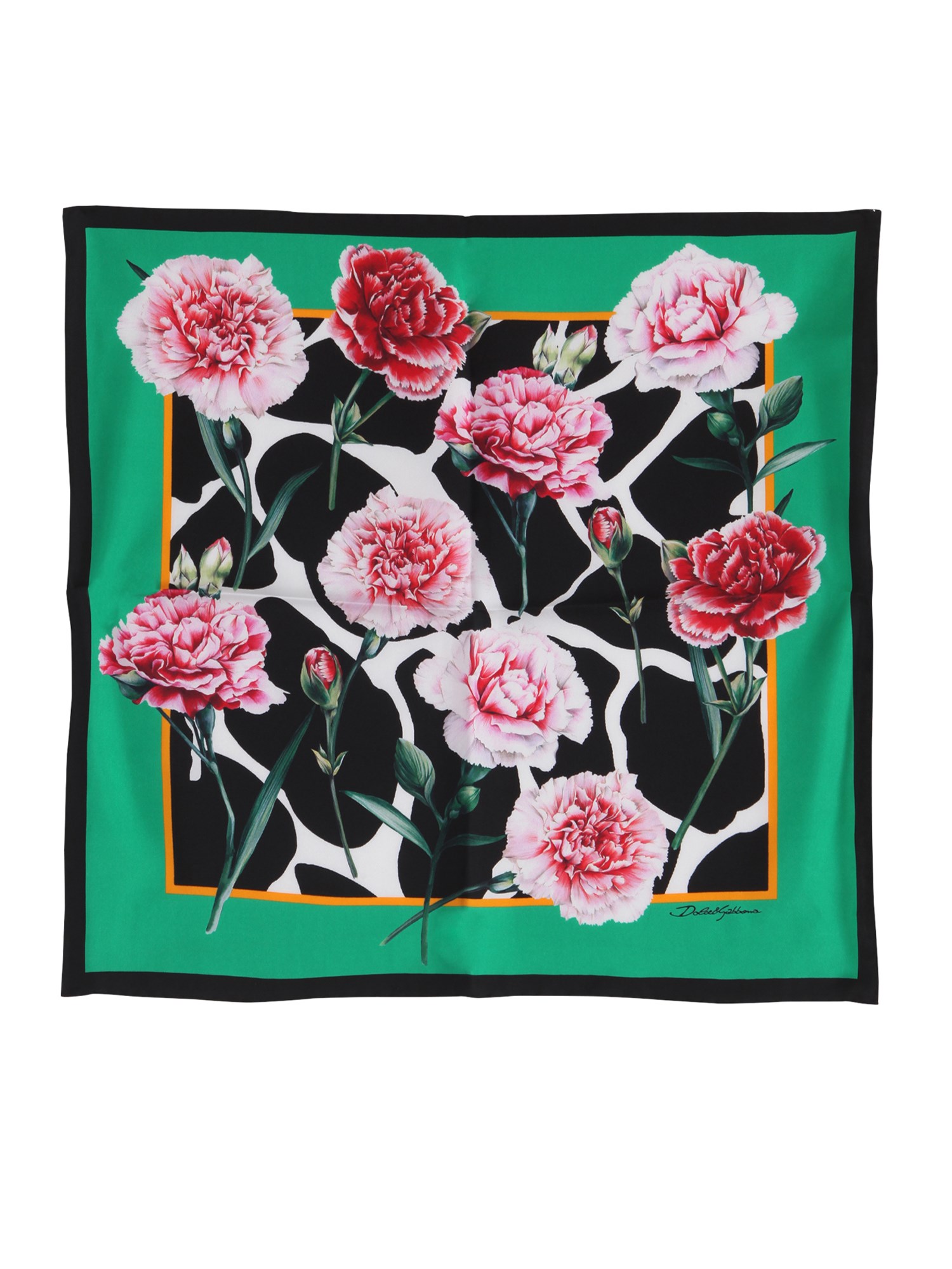 dolce & gabbana silk scarf