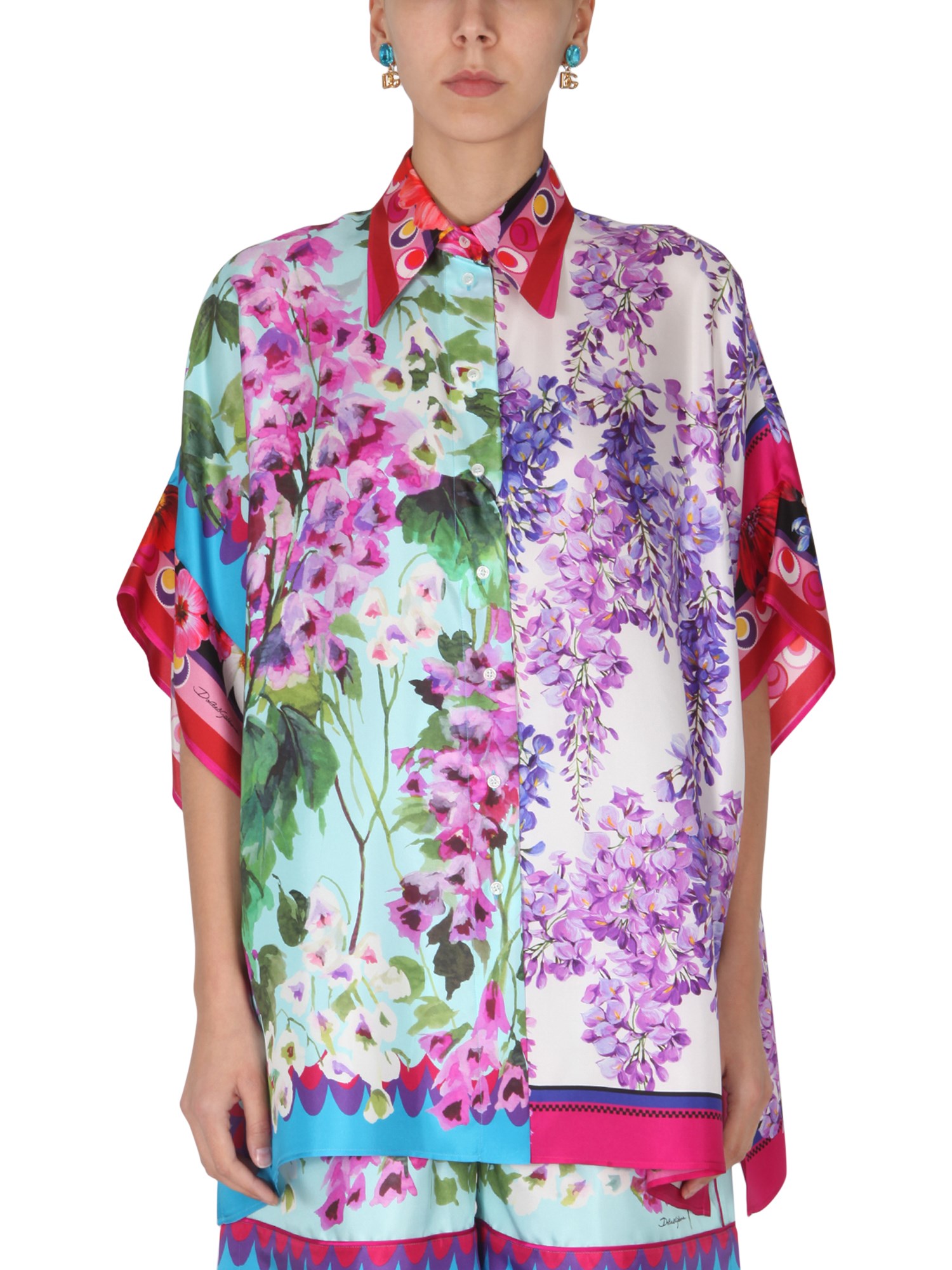 dolce & gabbana shirt with print mix