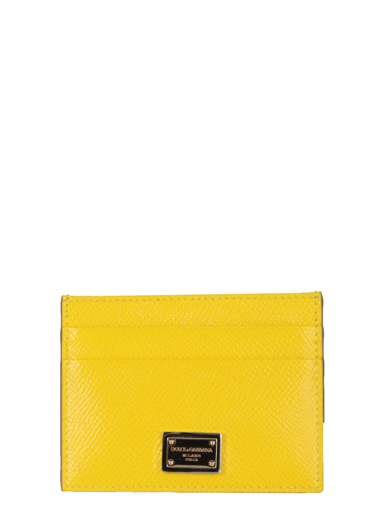 dolce & gabbana leather card holder