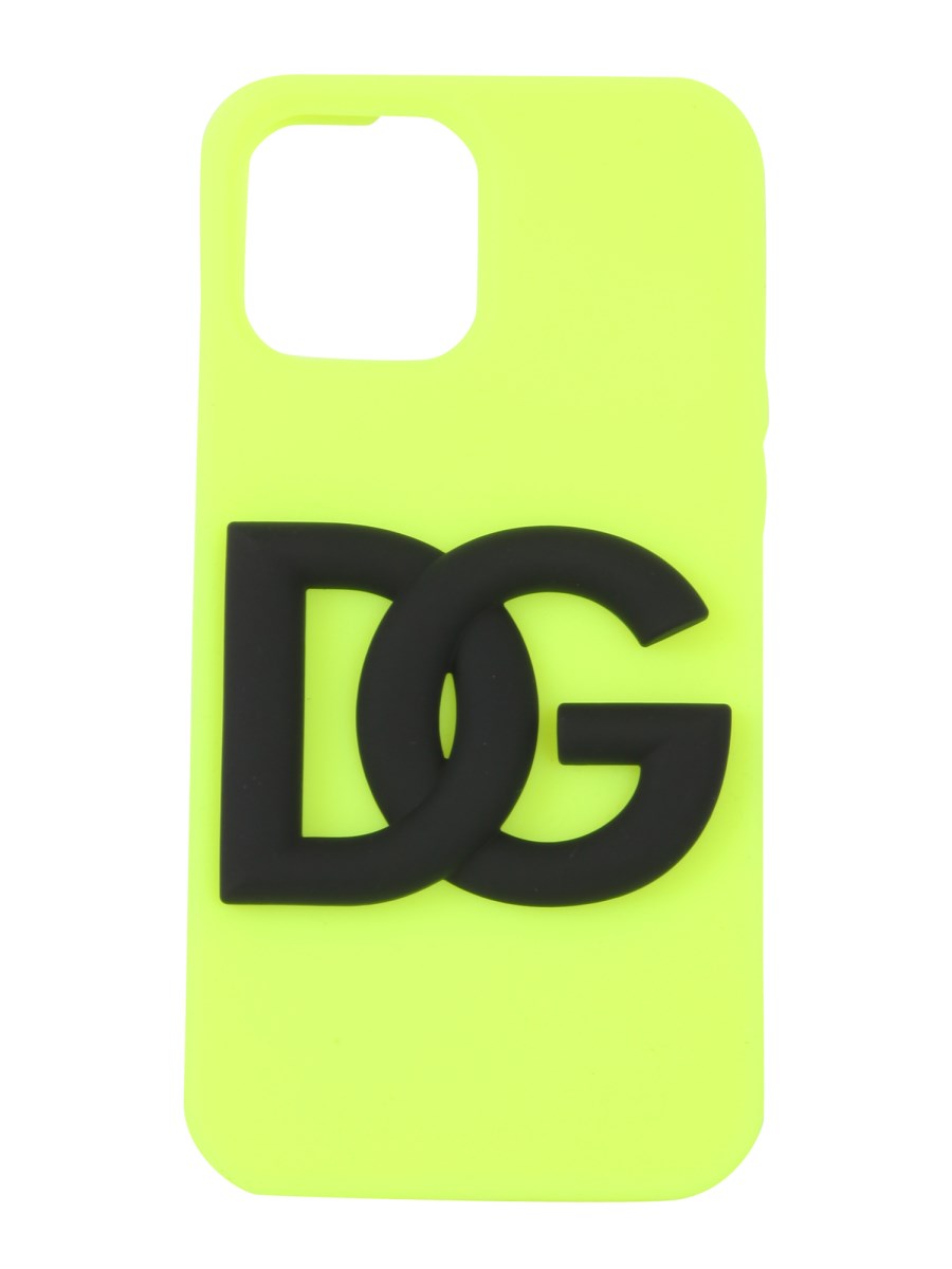 DOLCE GABBANA IPHONE 12 PRO MAX COVER WITH DG LOGO Eleonora